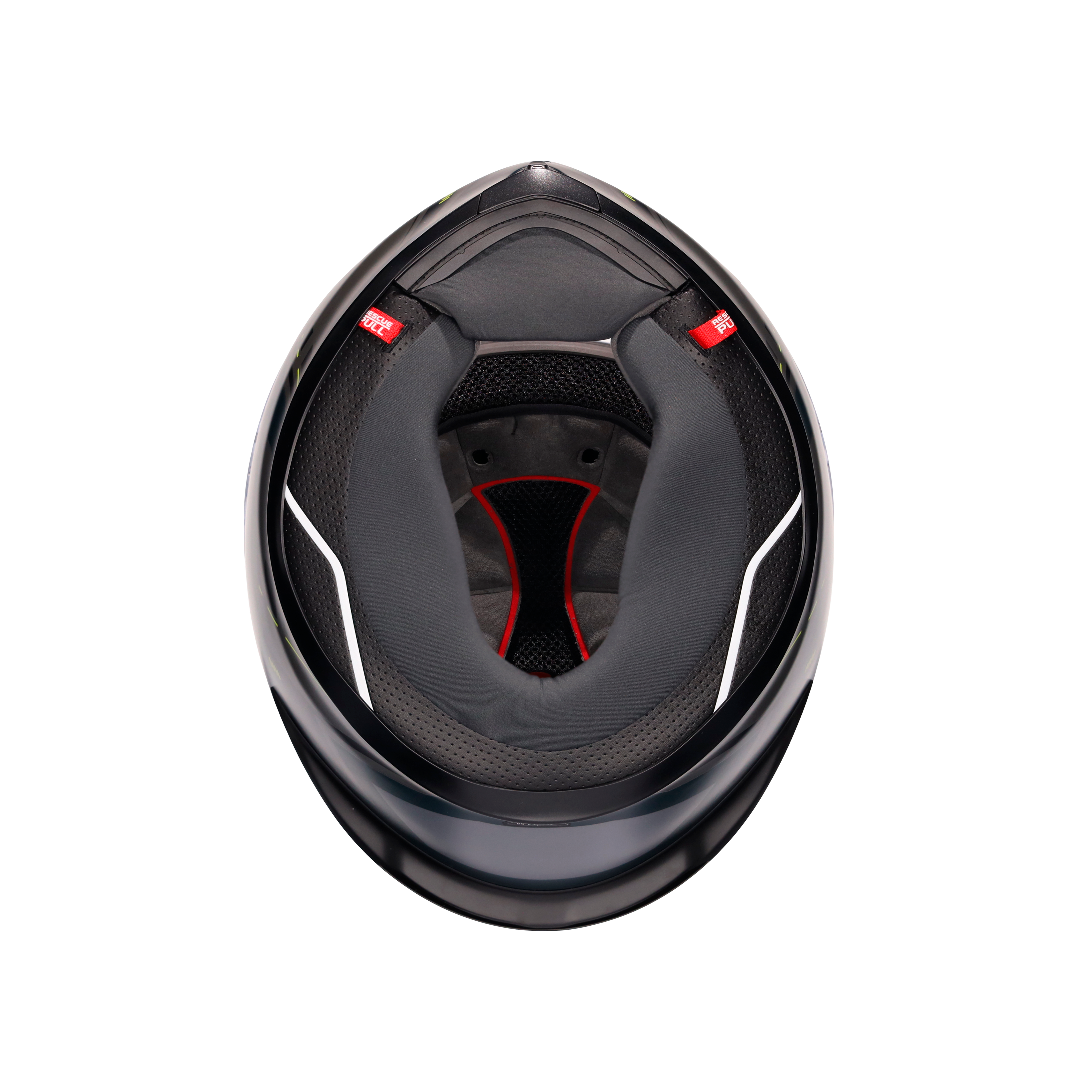 K6 S ENHANCE MATT GREY/YELLOW FLUO - CASCO MOTO INTEGRAL DOT (E2206) -  - 8