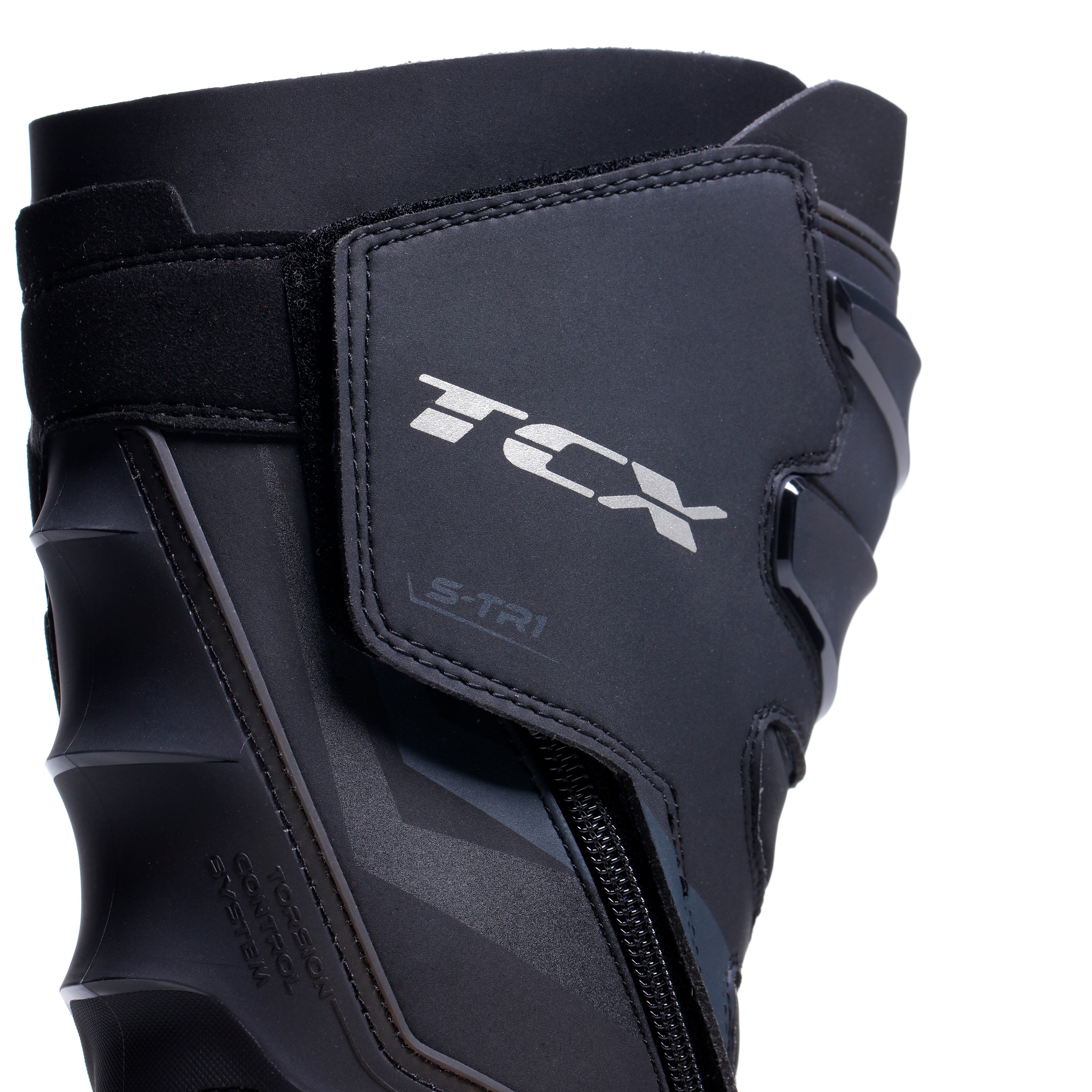 S-TR1 MEN'S MOTORCYCLE BOOTS - BLACK -  - 21