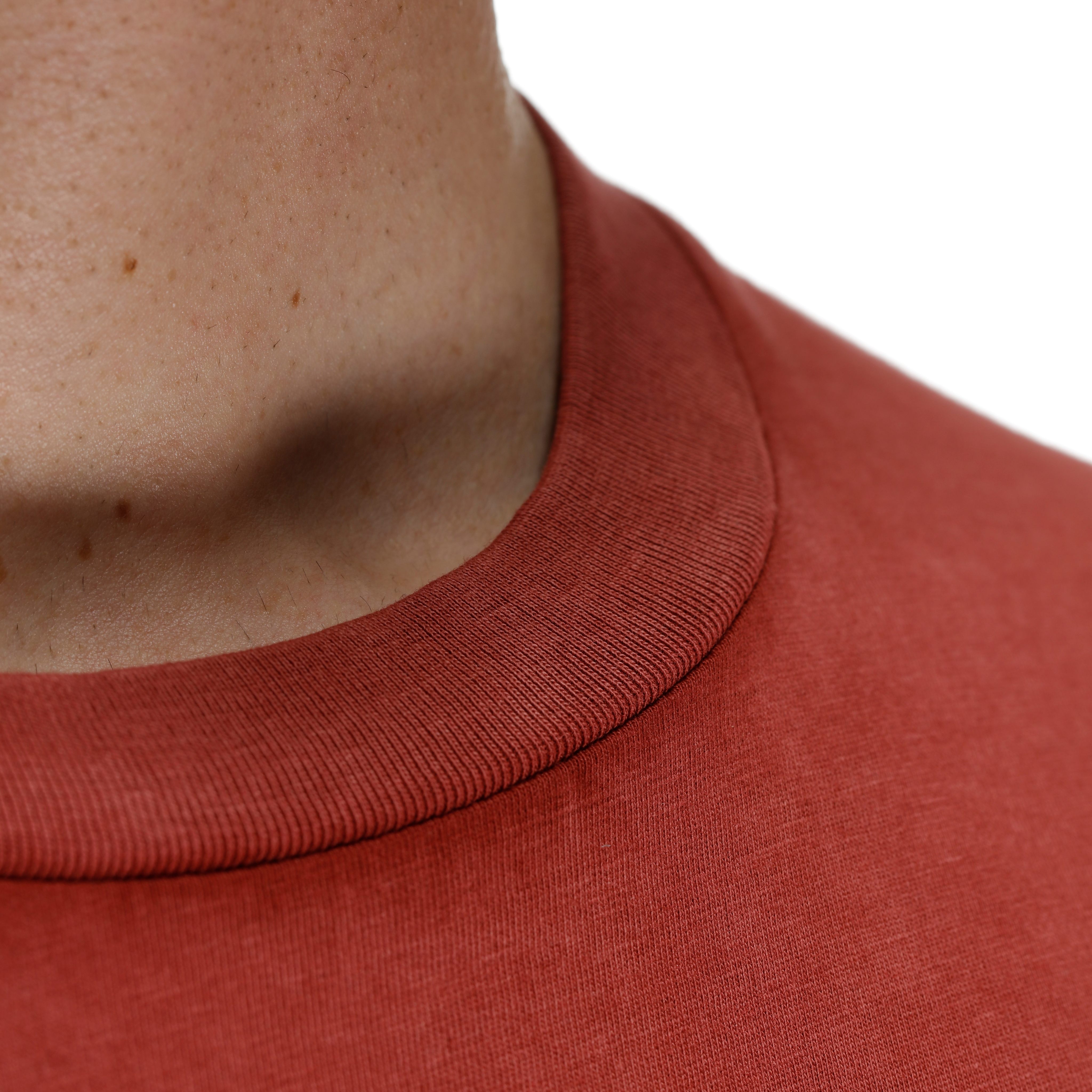 SFUMATA - MEN'S CREWNECK T-SHIRT - RED PEAR - 6