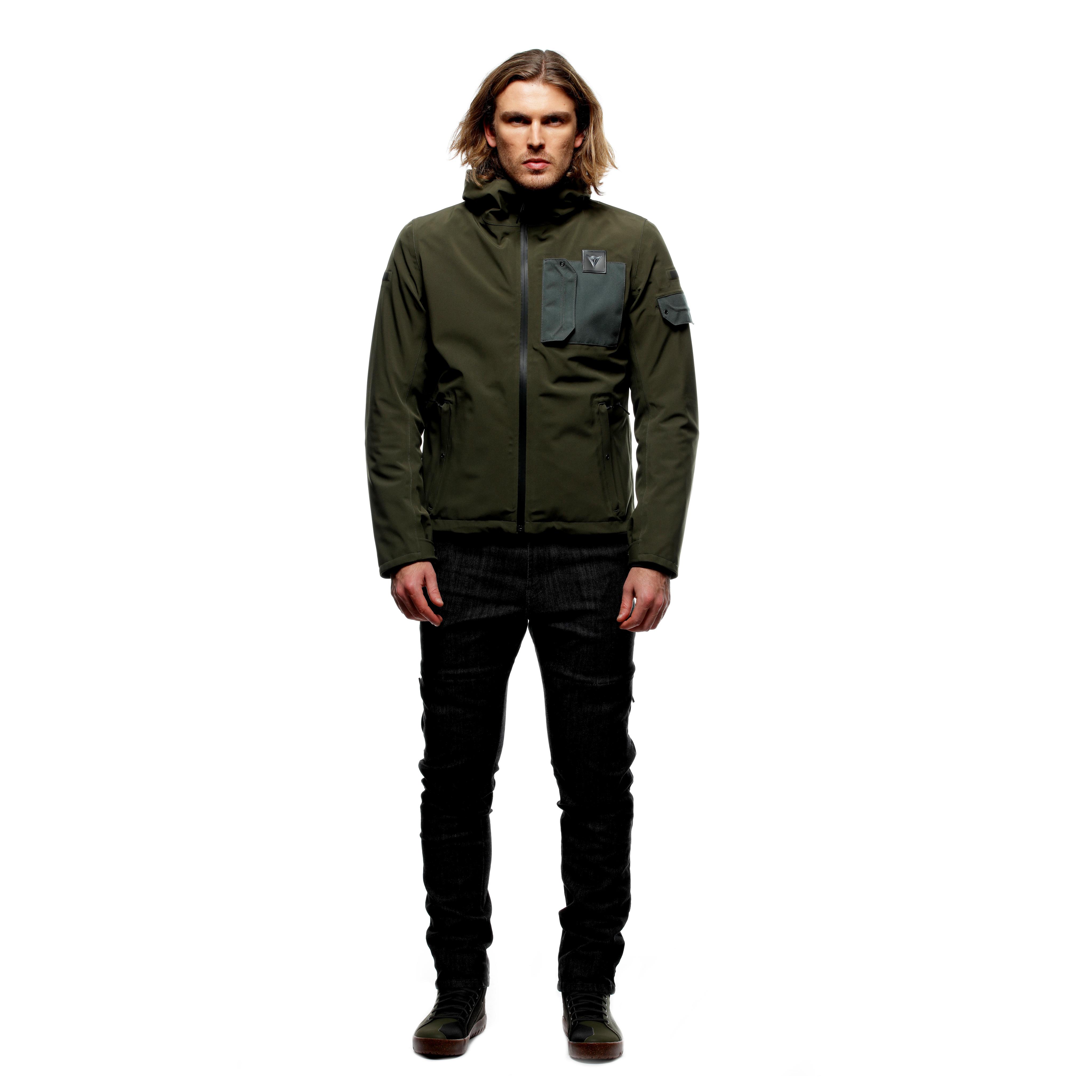CORSO ABS&Oslash;LUTESHELL&trade; PRO - MEN'S WATERPROOF MOTORCYCLE JACKET - GREEN - 3