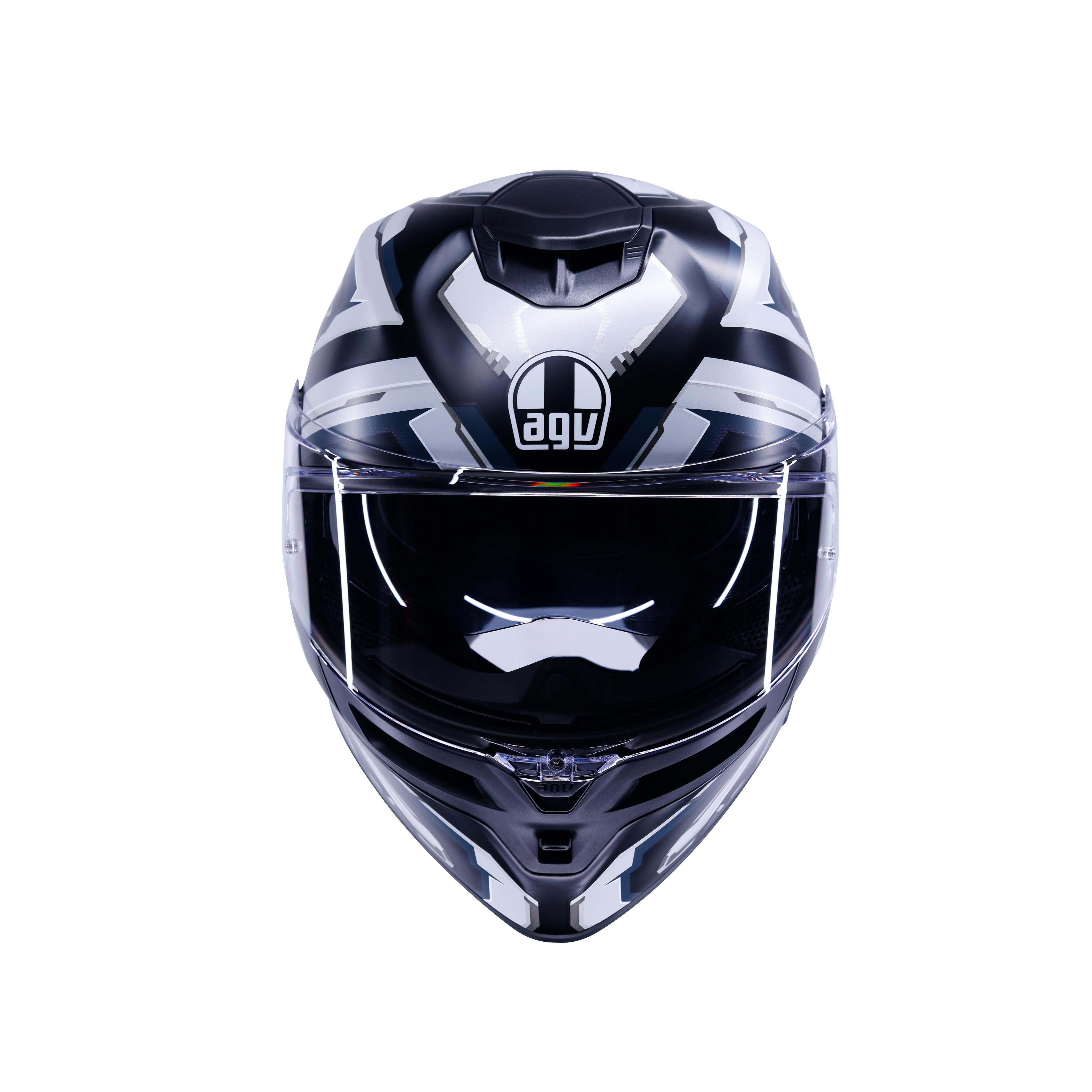 K5 ASTRALIX MATT BLACK/WHITE - FULL-FACE MOTORCYCLE HELMET E2206 -  - 7