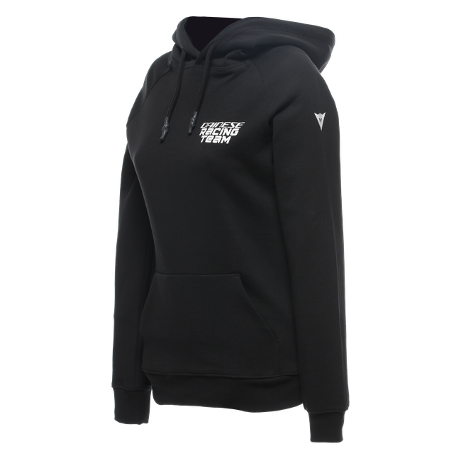 Dainese - Racing Hoodie Lady - Vêtements Casual - Women - Black/white - Xs
