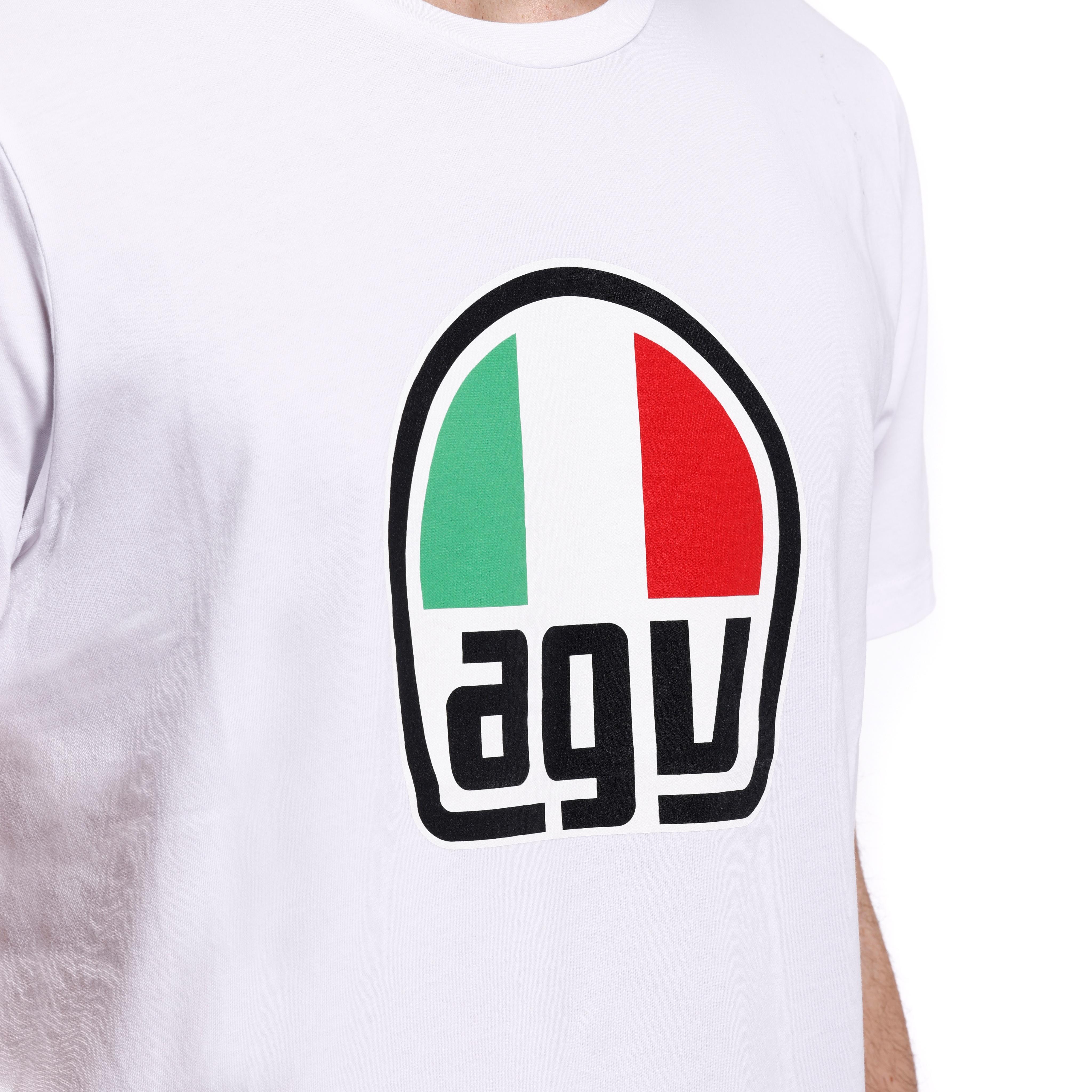 CLASSIC AGV T-SHIRT - WHITE - 5