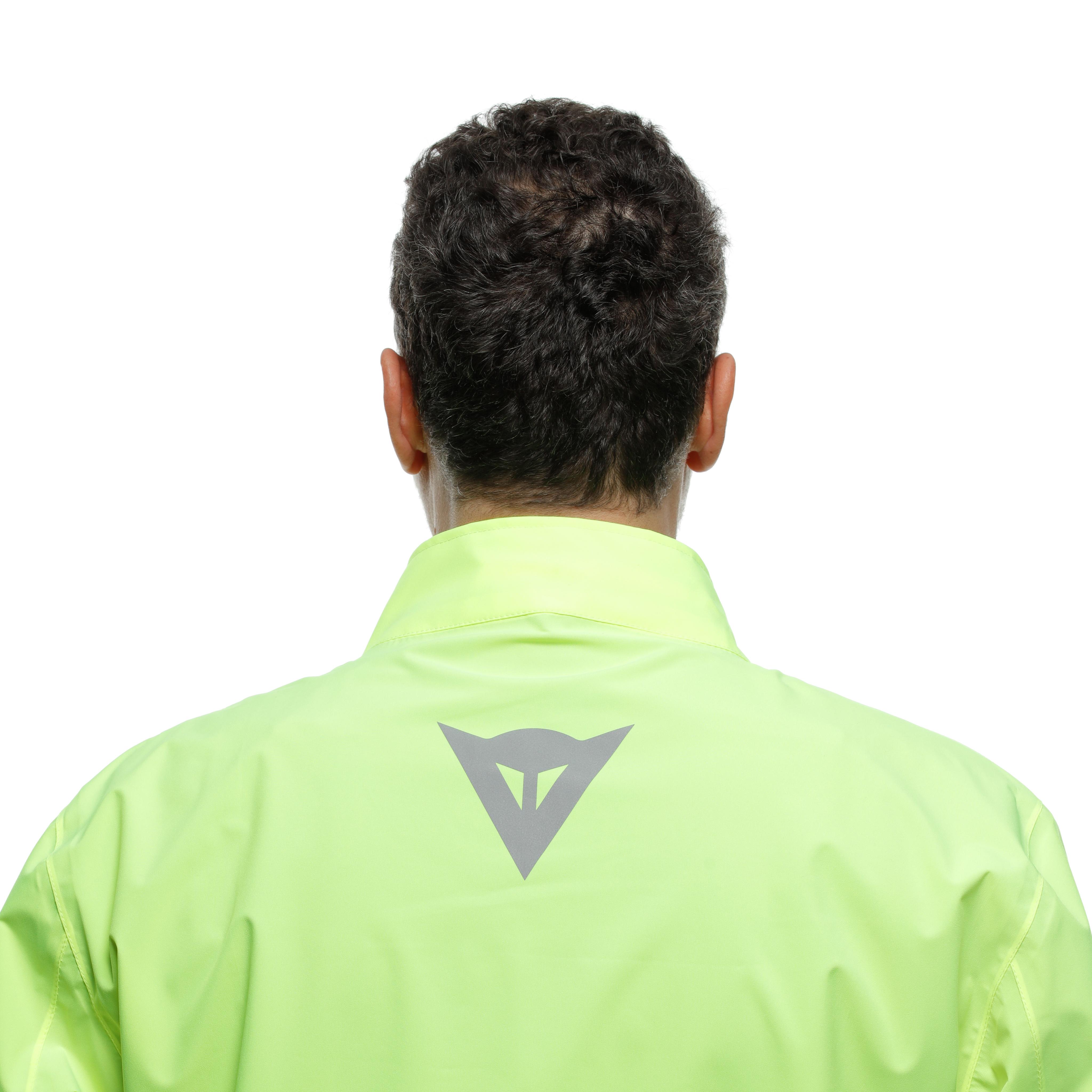ULTRALIGHT RAIN - UNISEX WATERDICHTE MOTORFIETSJAS - YELLOW FLUO - 13