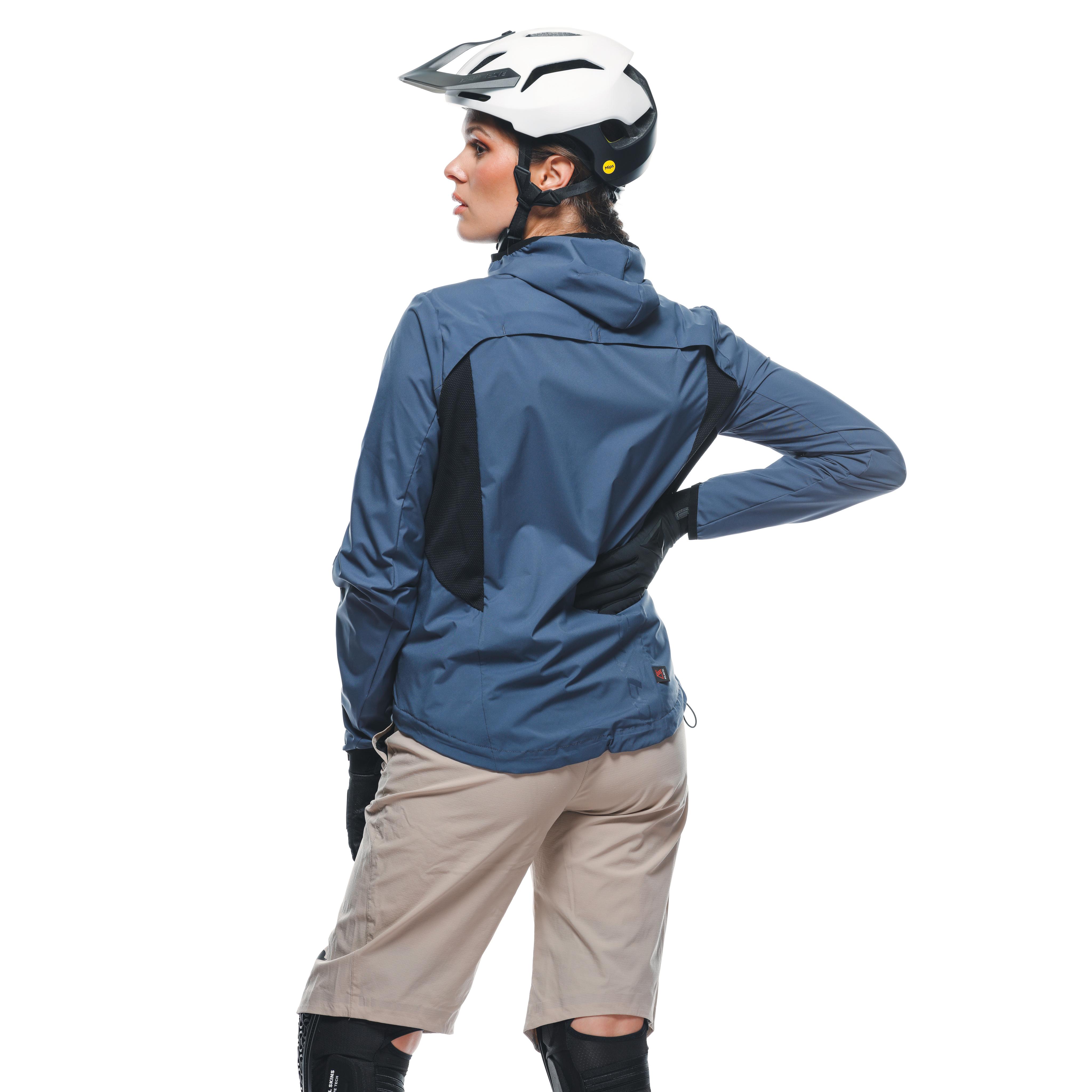 HGC HYBRID - WOMEN'S WINDPROOF BIKE JACKET - DARK-GRAY - 6