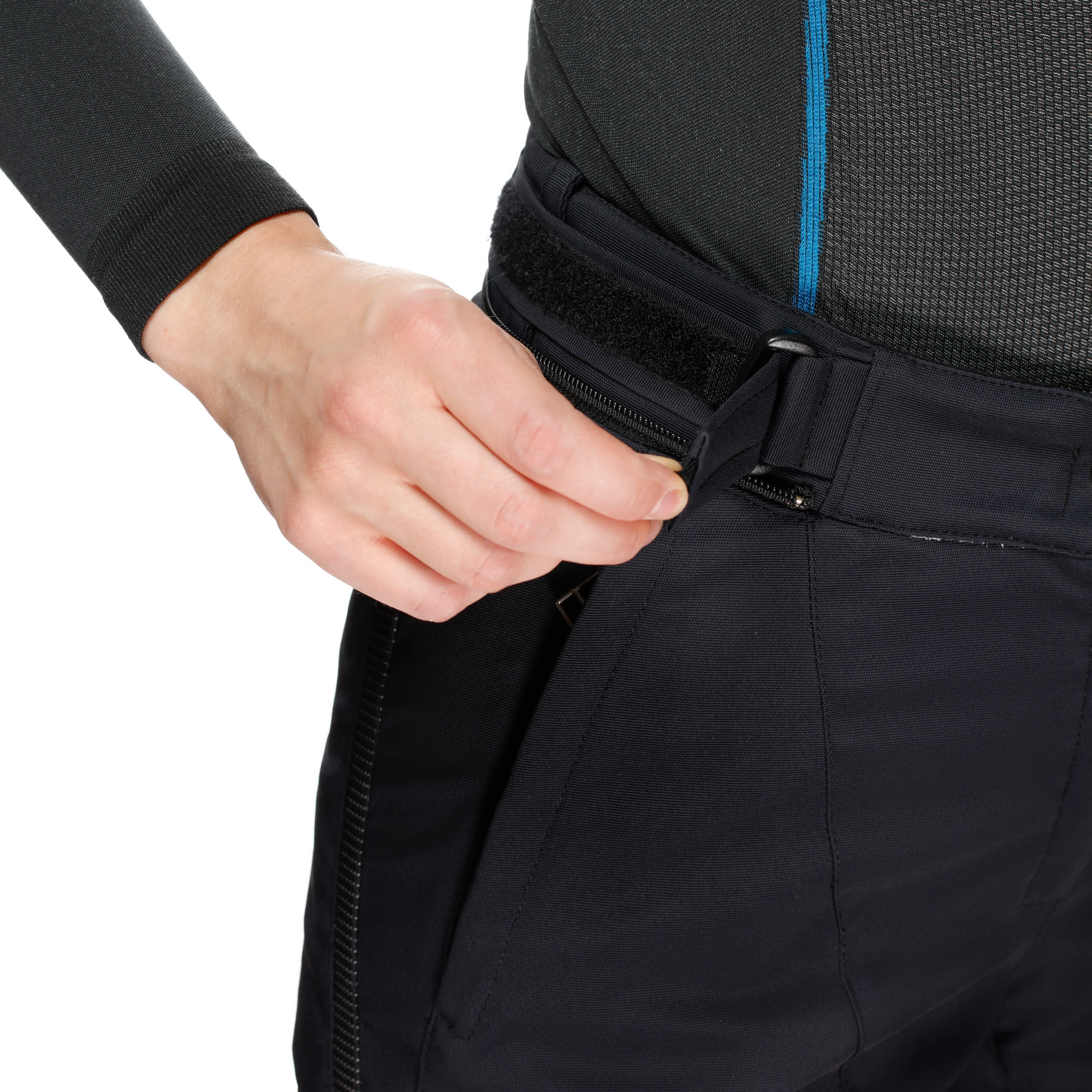 SHERMAN 3 ABS&Oslash;LUTESHELL&trade; - WOMEN'S TOURING WATERPROOF MOTORCYCLE PANTS - BLACK - 8