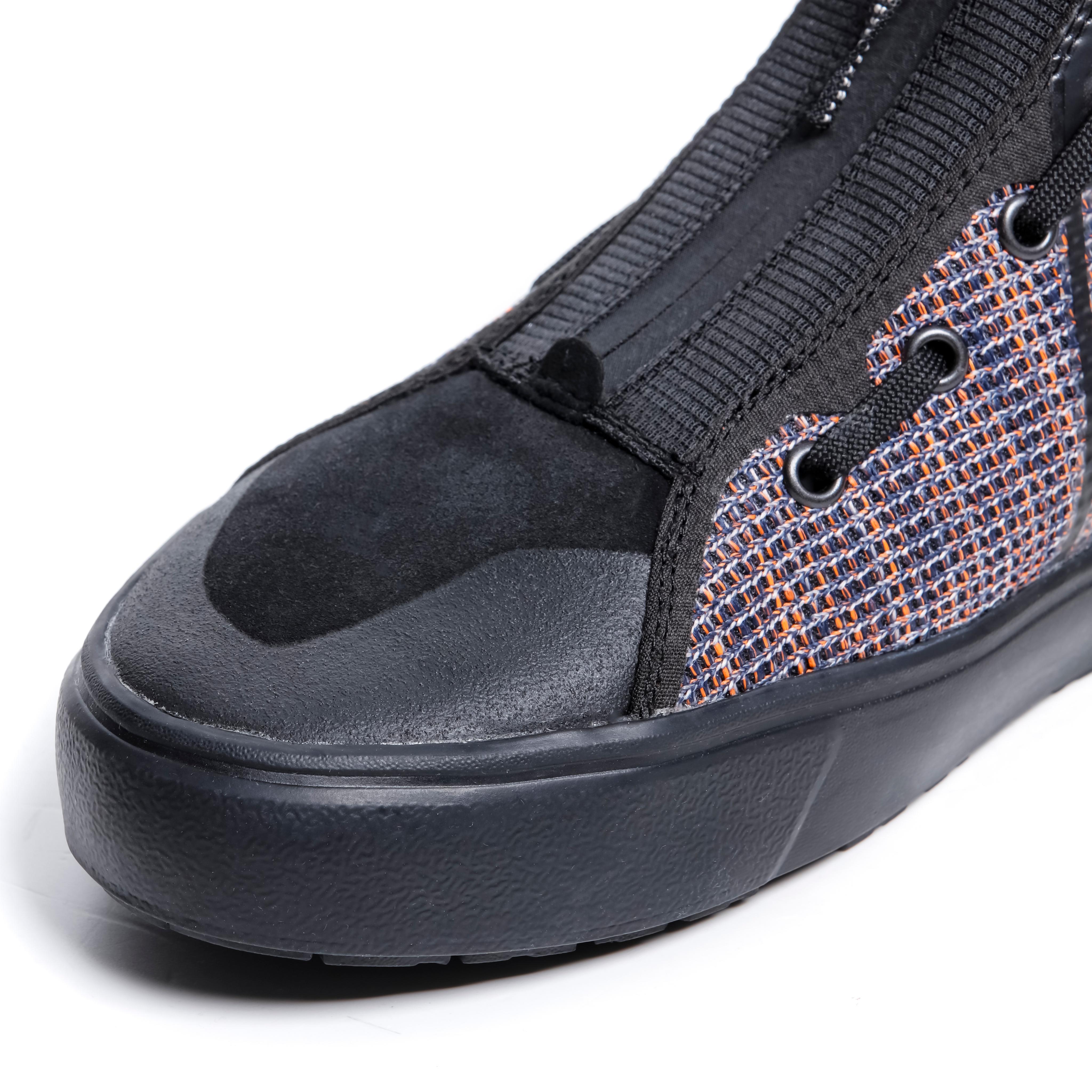 IKASU AIR MEN'S SUMMER MOTORCYCLE SHOES - BLACK/ORANGE/BLUE -  - 9