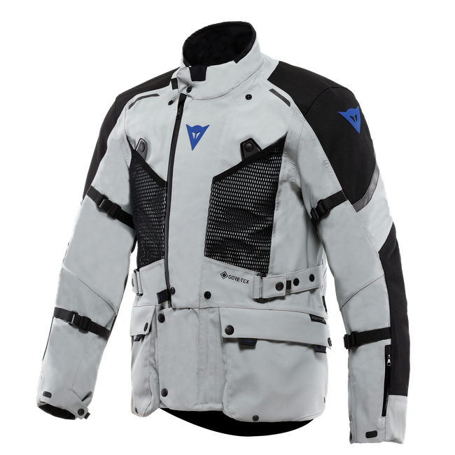 Dainese - Super Expedition - Blouson Moto Gore - Imperméables - Men - Light-grey/blue - 60