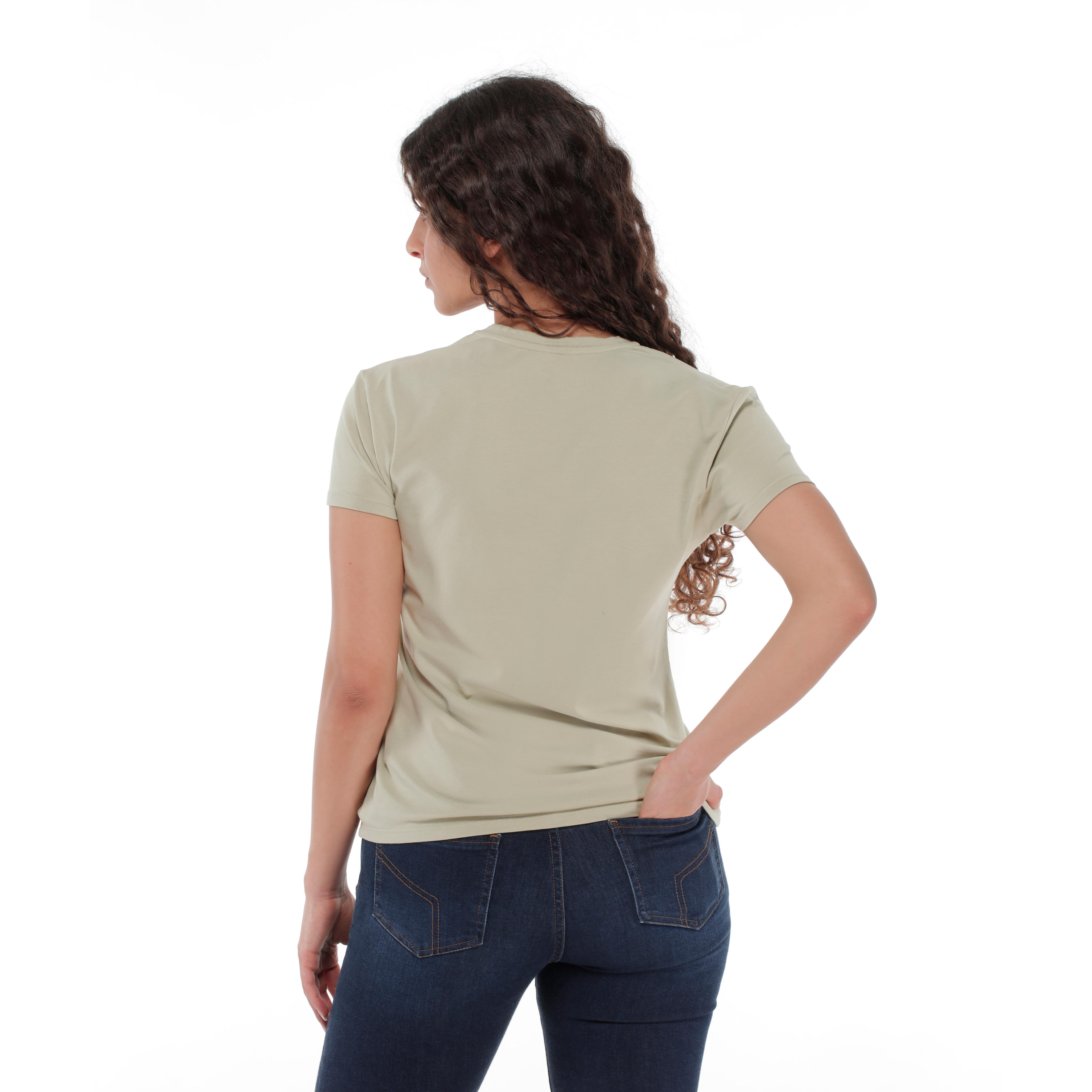 EASY SPEED - CAMISETA CON CUELLO REDONDO MUJER - ALFALFA - 5