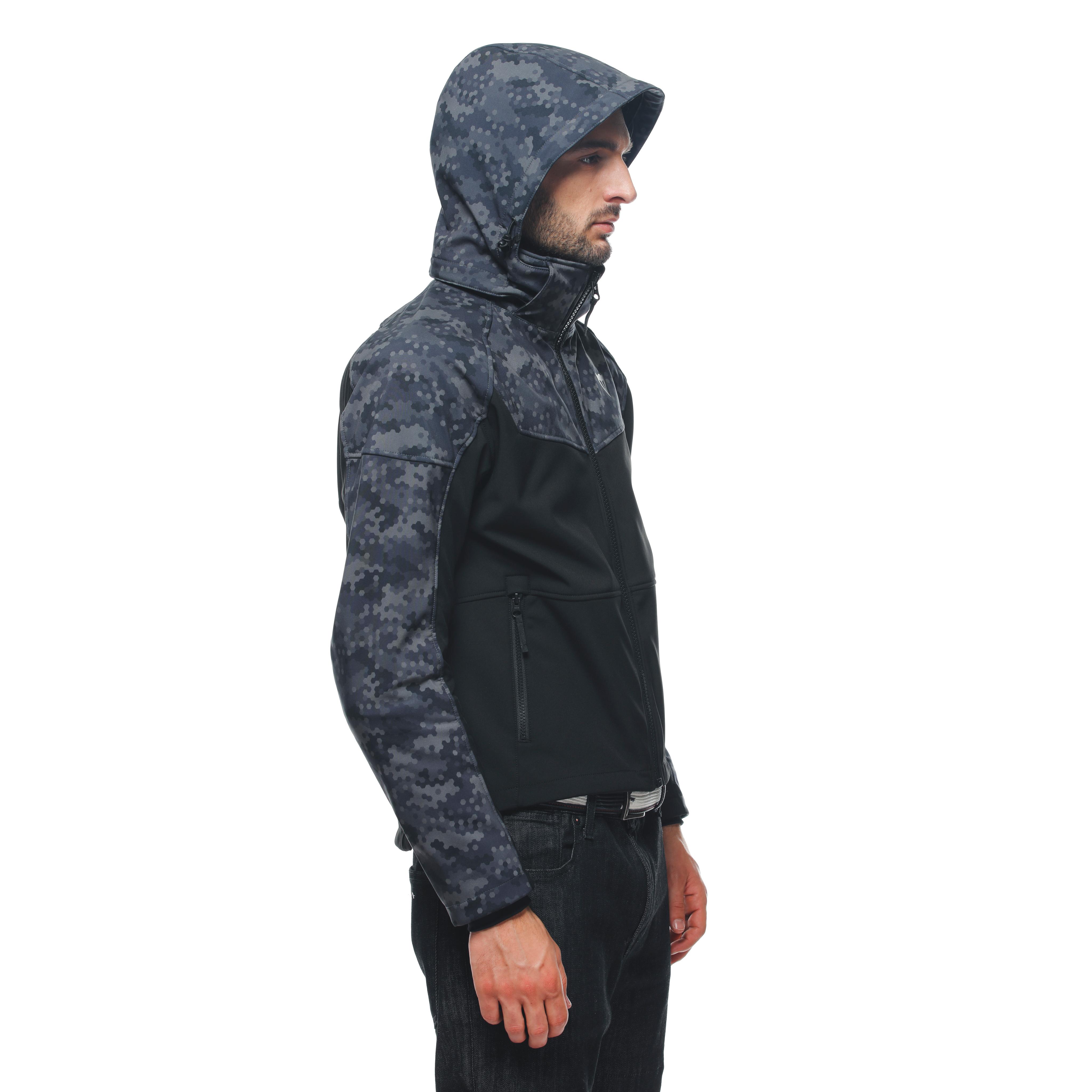 IGNITE TEX - MEN'S SUMMER MOTORCYCLE JACKET IN FABRIC - BLACK/CAMO-GRAY - 7