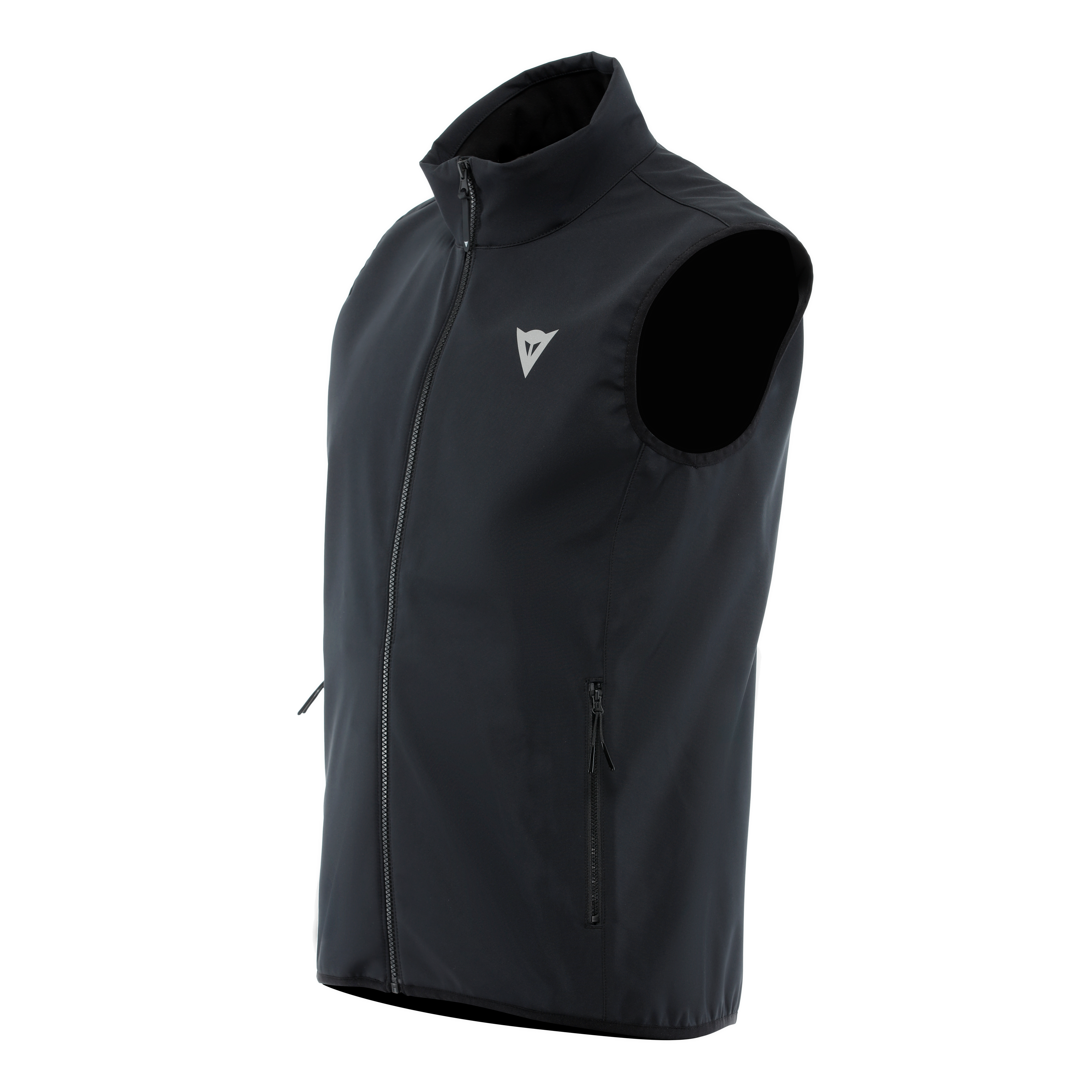 MOTORCYCLE THERMAL WINDPROOF VEST MEN - MID LAYER WINTER - BLACK - 1