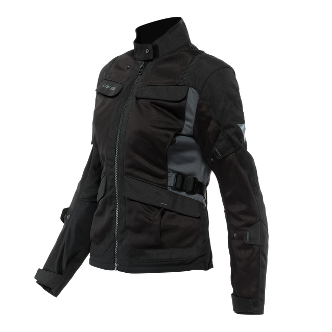 Dainese Women's Black/Black/Ebony - Desert Tex - Jackets - 44