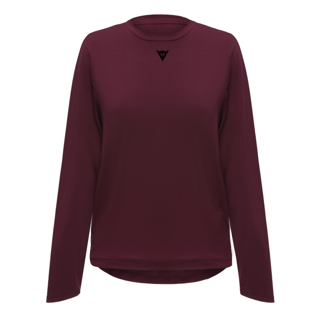 Dainese - Hg Rox Jersey Ls - Women's Long Sleeve Bike T - T-shirts - Women - Windsor Wine - Xxxl