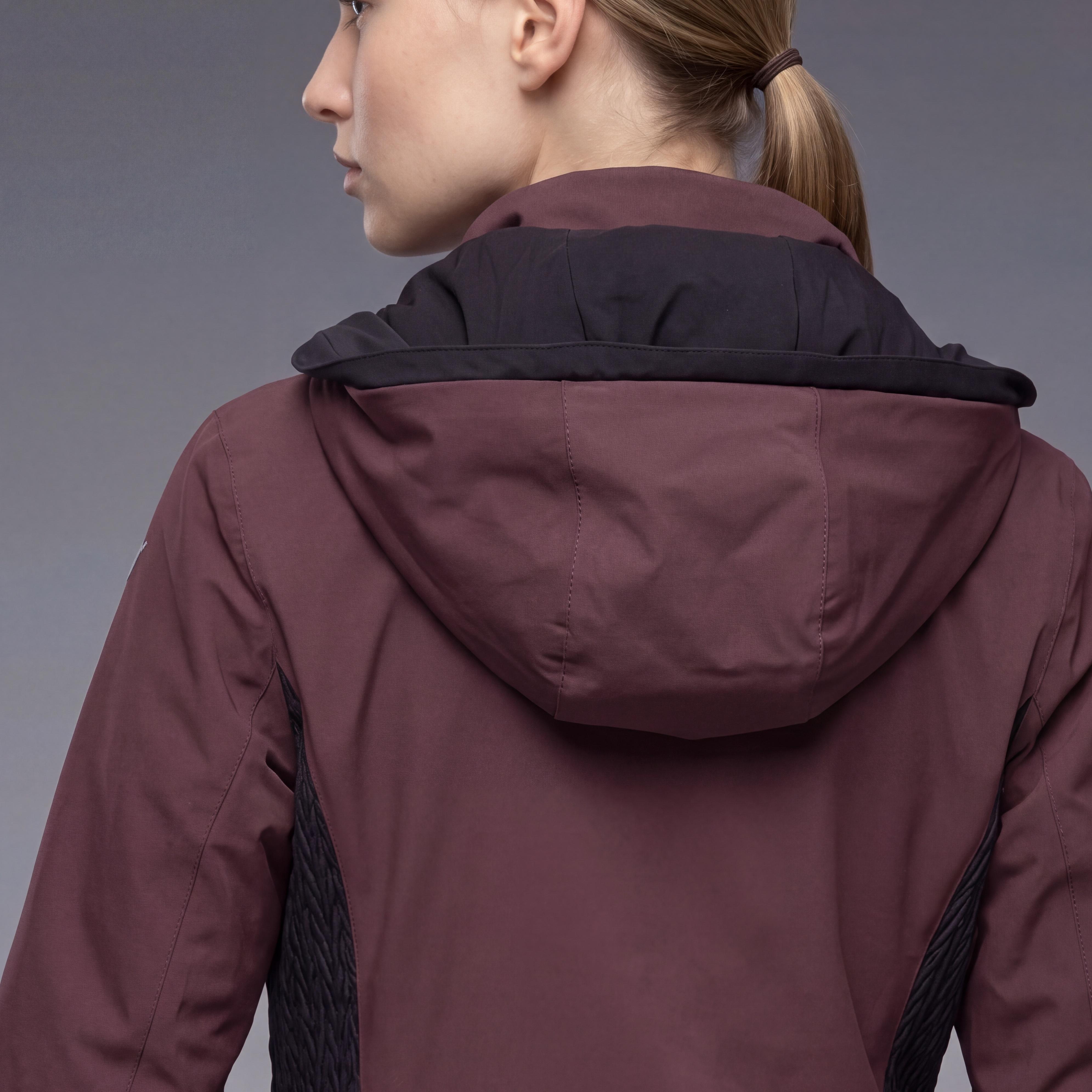 WOMEN'S ALPICA SKI JACKET - DECADENT CHOCOLADE/STRETCH LIMO - 6