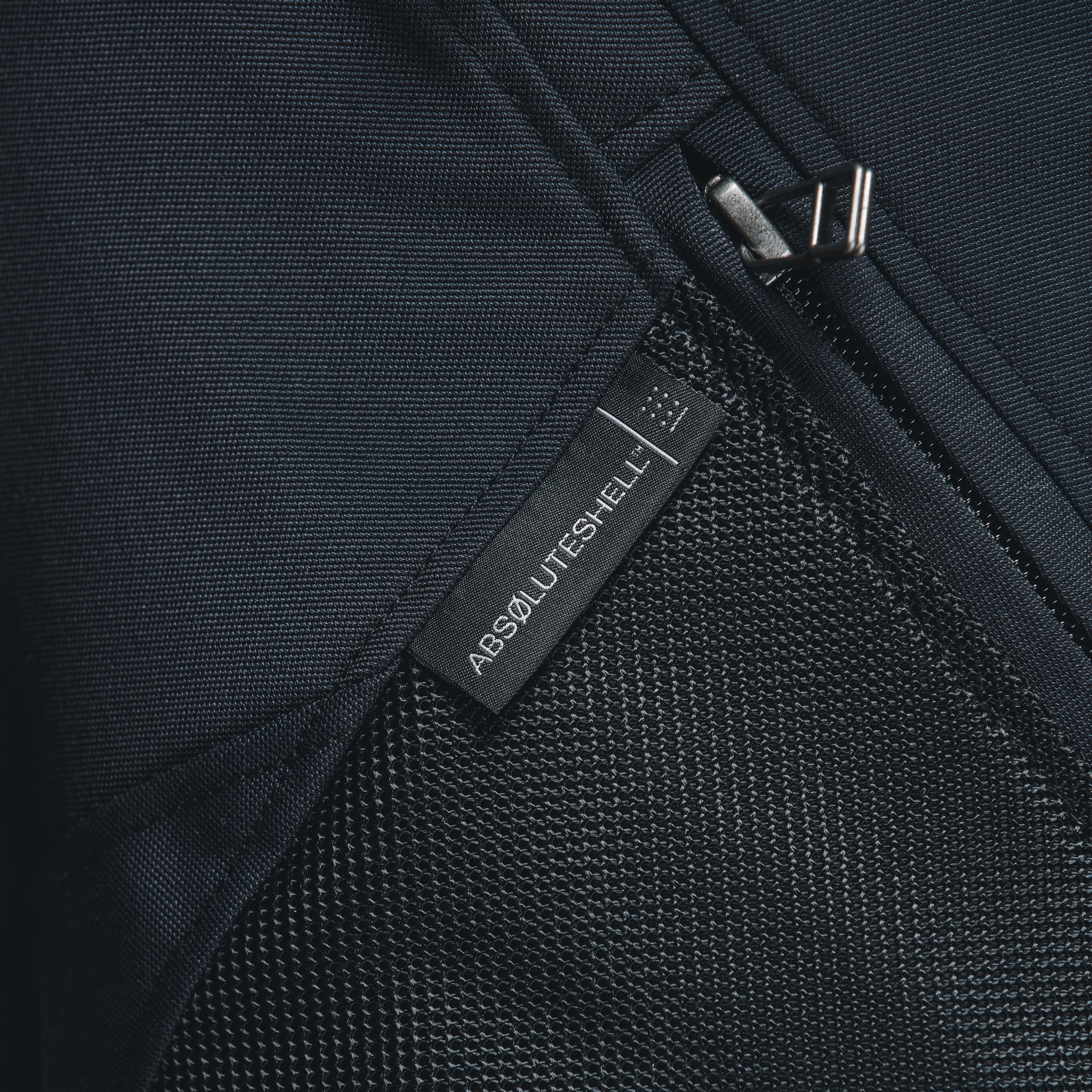DRAKE 2 AIR ABS&Oslash;LUTESHELL - HEREN WATERDICHTE MOTORFIETS ZOMERBROEK - BLACK/BLACK - 13