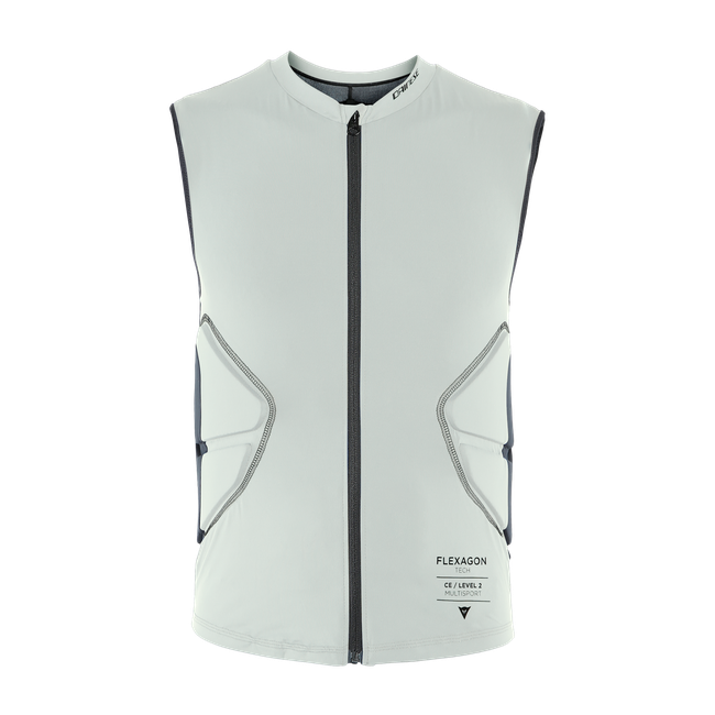 Dainese - Scarabeo Flexagon Waistcoat - Protections - Kid - Puritan-gray/stretch-limo - Js