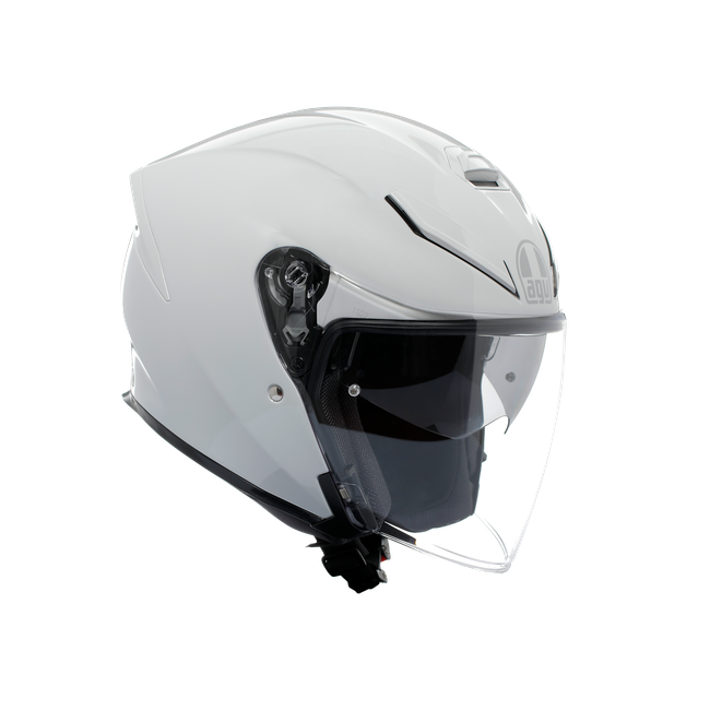 AGV - K5 Jet Evo Mono Stelvio White - Casque Moto Jet E2206, Unisex, Taille: Xxl