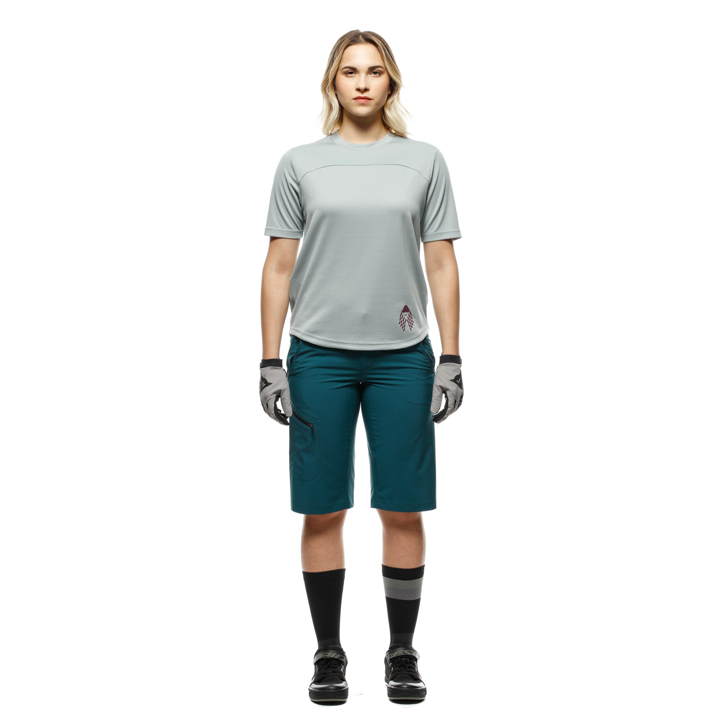 HG OMNIA - PANTALONS COURTS V&Eacute;LO POUR FEMME - DEEP GREEN - 3