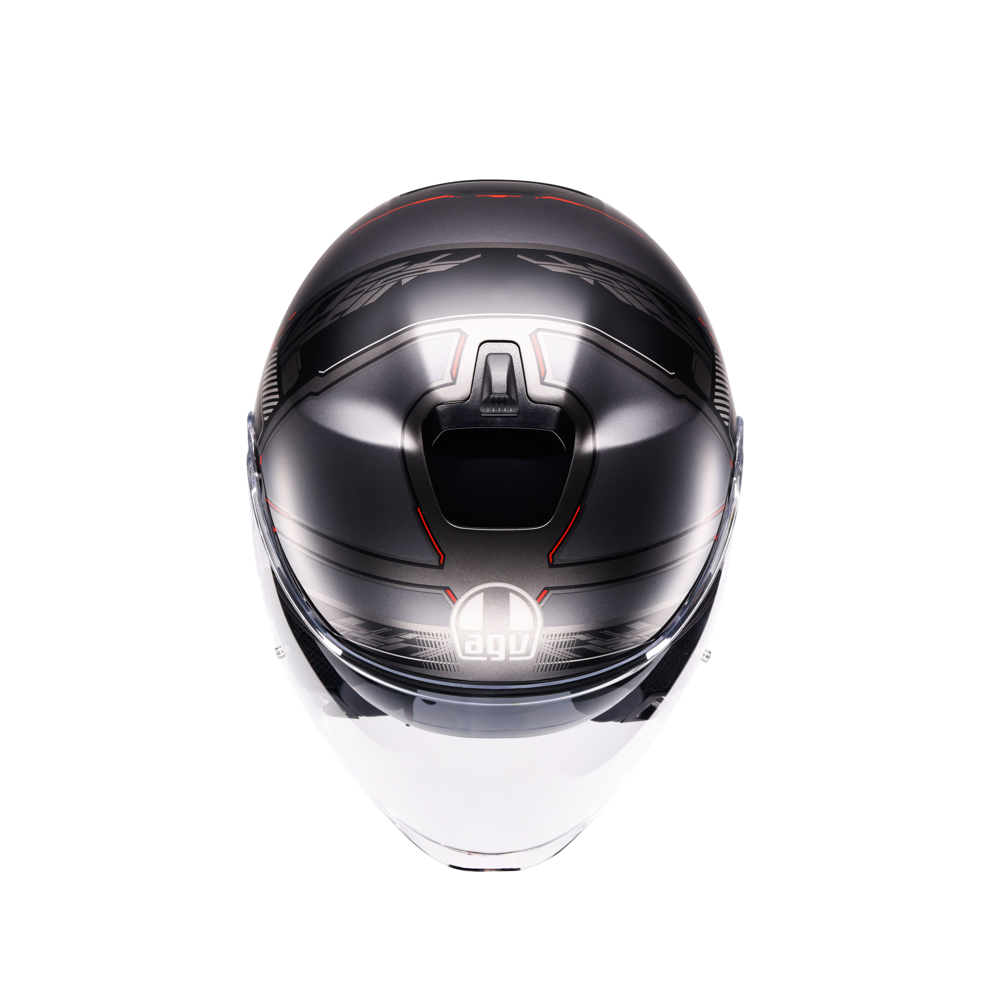 IRIDES AGV E2206 - ZAGABRIA MATT GUNMETAL/RED -  - 7
