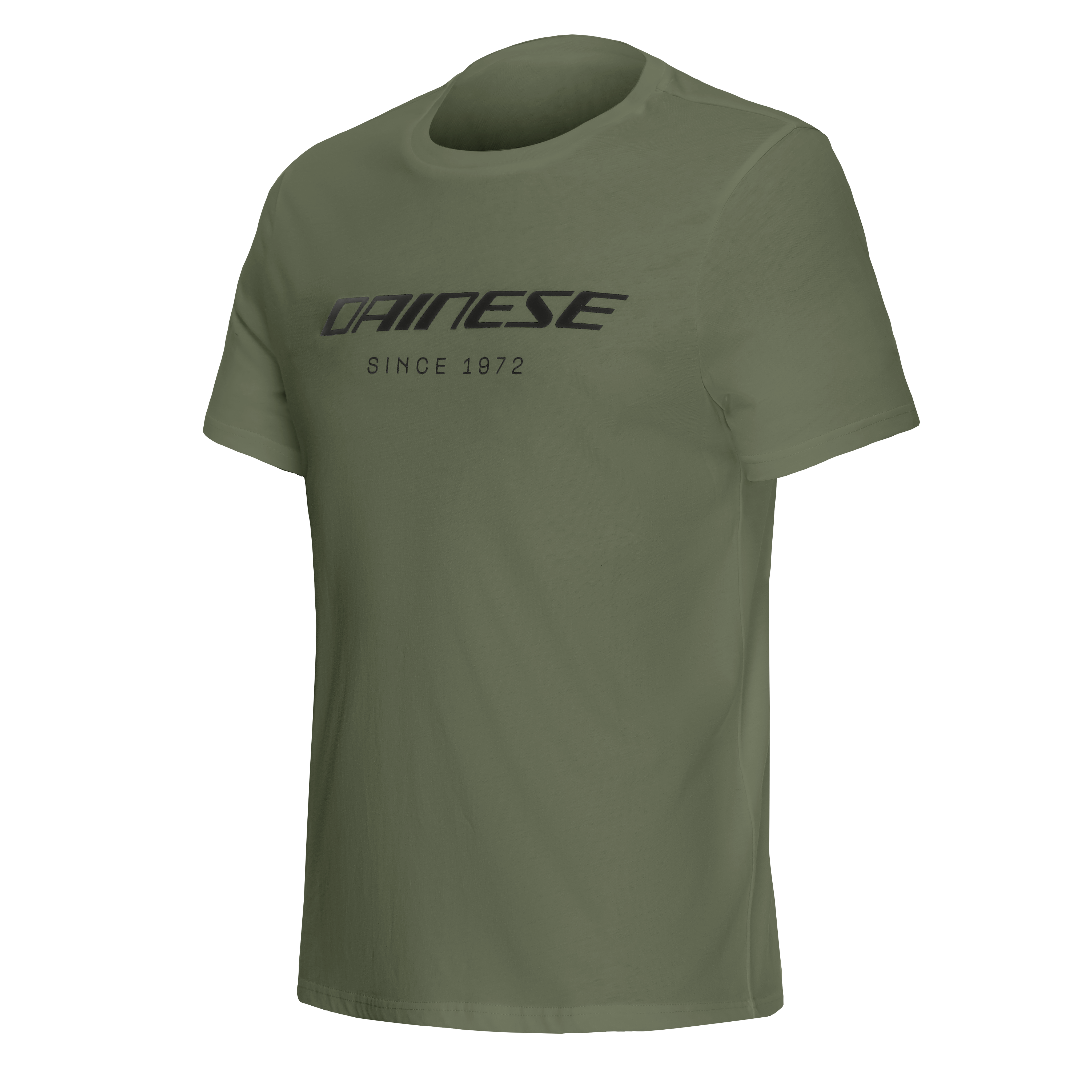 Dainese Men's Green-Bronze - Essence Wordmark - Crewneck T - T-Shirts - M