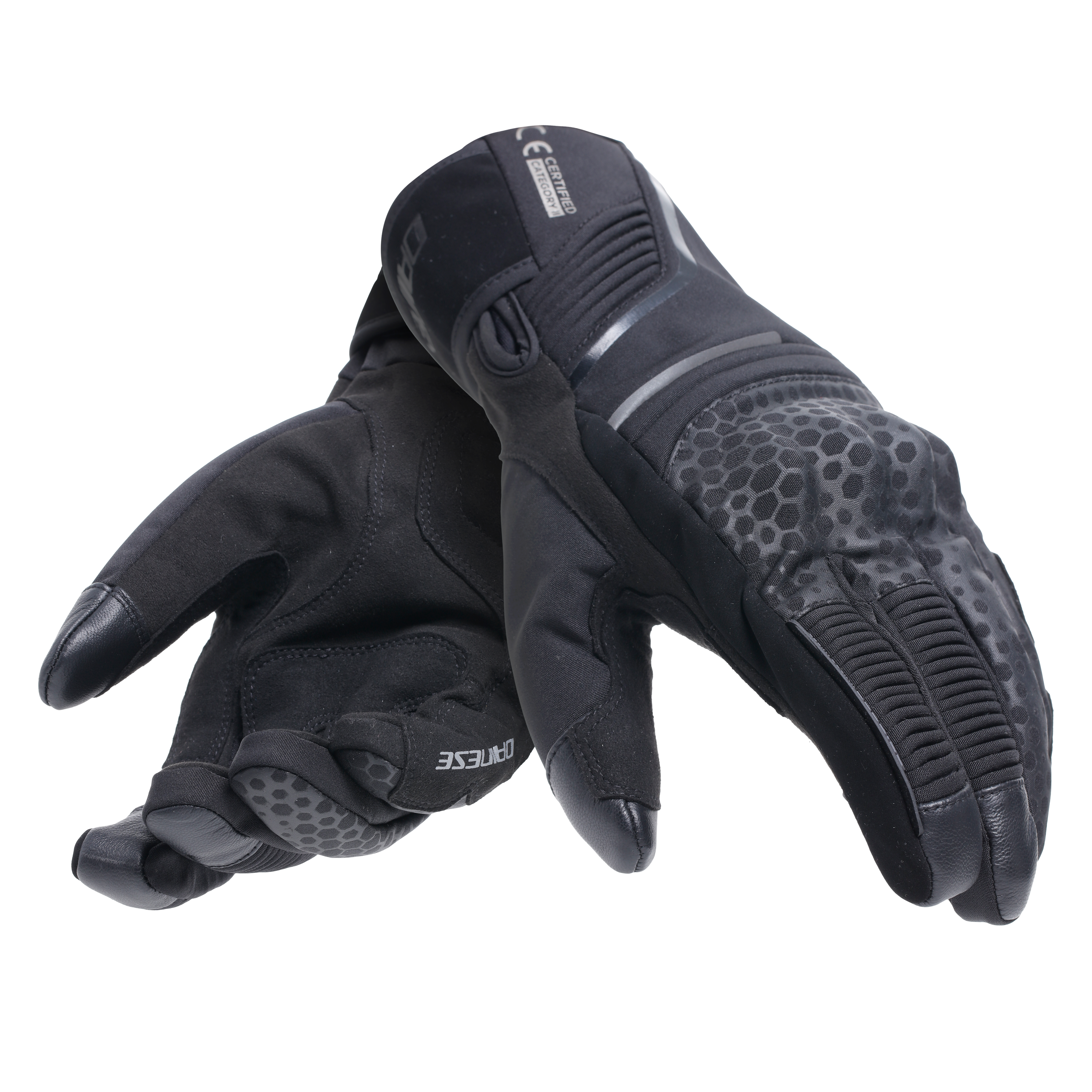 TEMPEST 2 D-DRY&reg;- MEN'S WATERPROOF MOTORCYCLE GLOVES (SHORT) - BLACK - 5