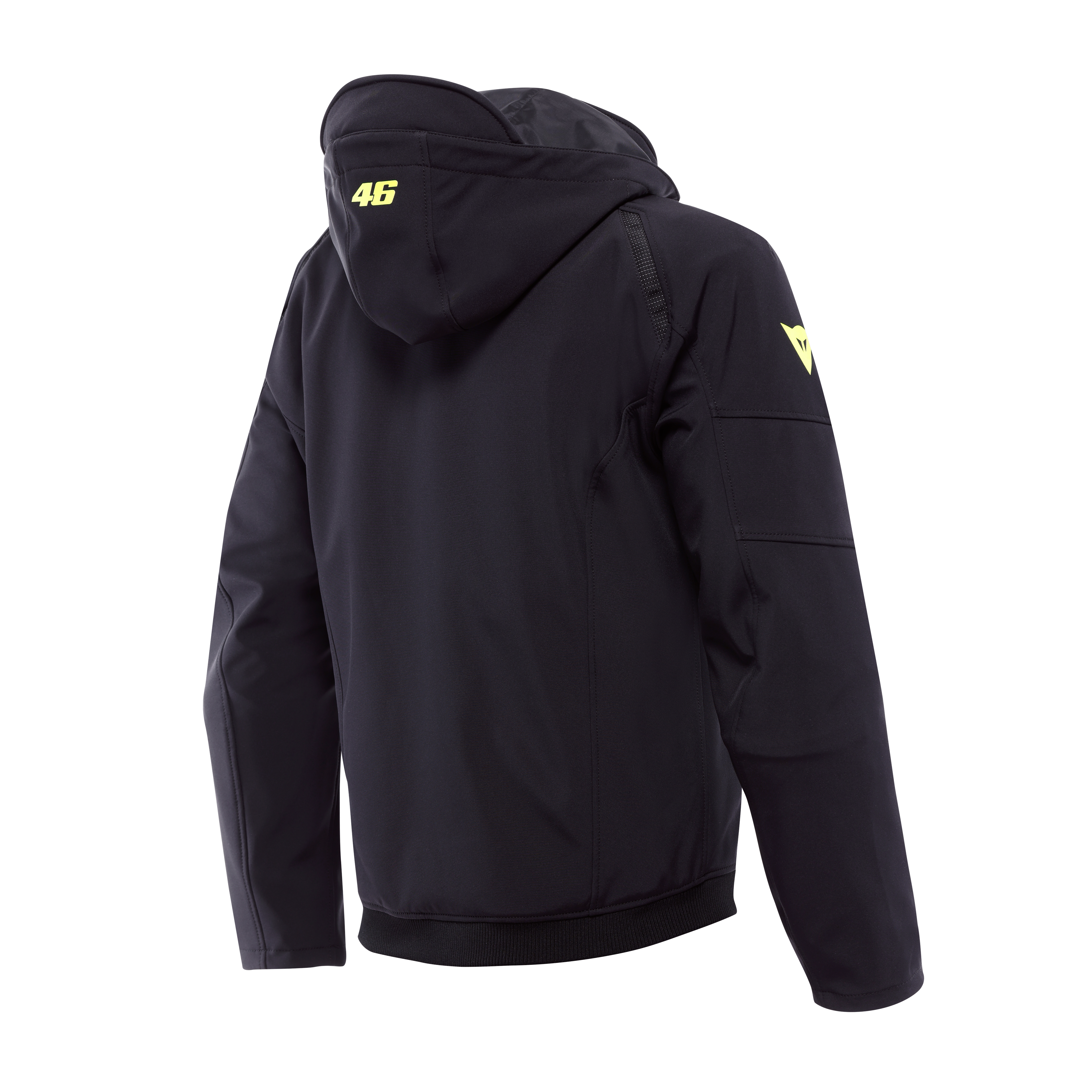 IGNITE 2 TEX VR46 - MOTORCYCLE JACKET IN TEXTILE MEN - BLACK/YELLOW-FLUO - 2
