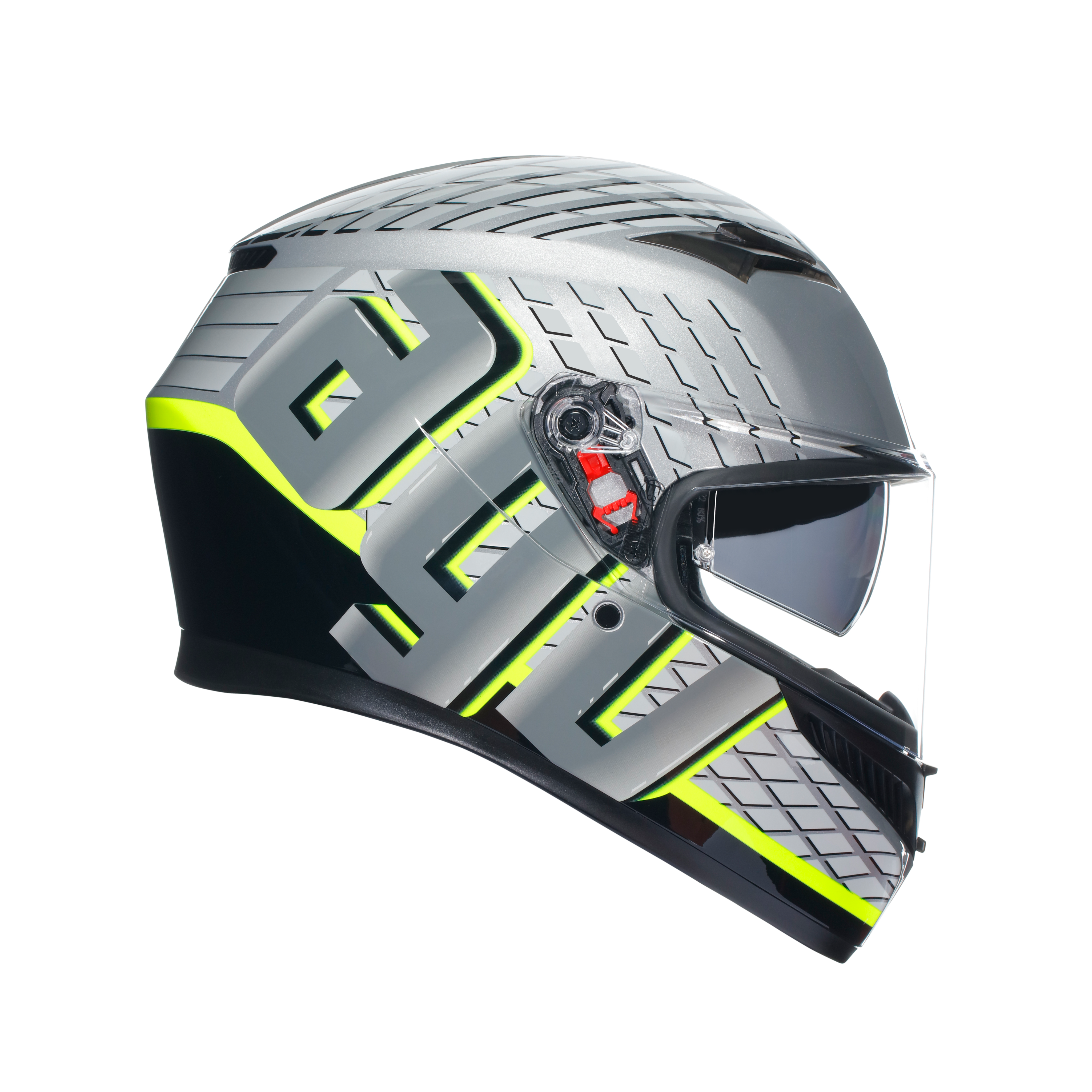 K3 DOT(E2206) - FORTIFY GREY/BLACK/YELLOW FLUO -  - 1