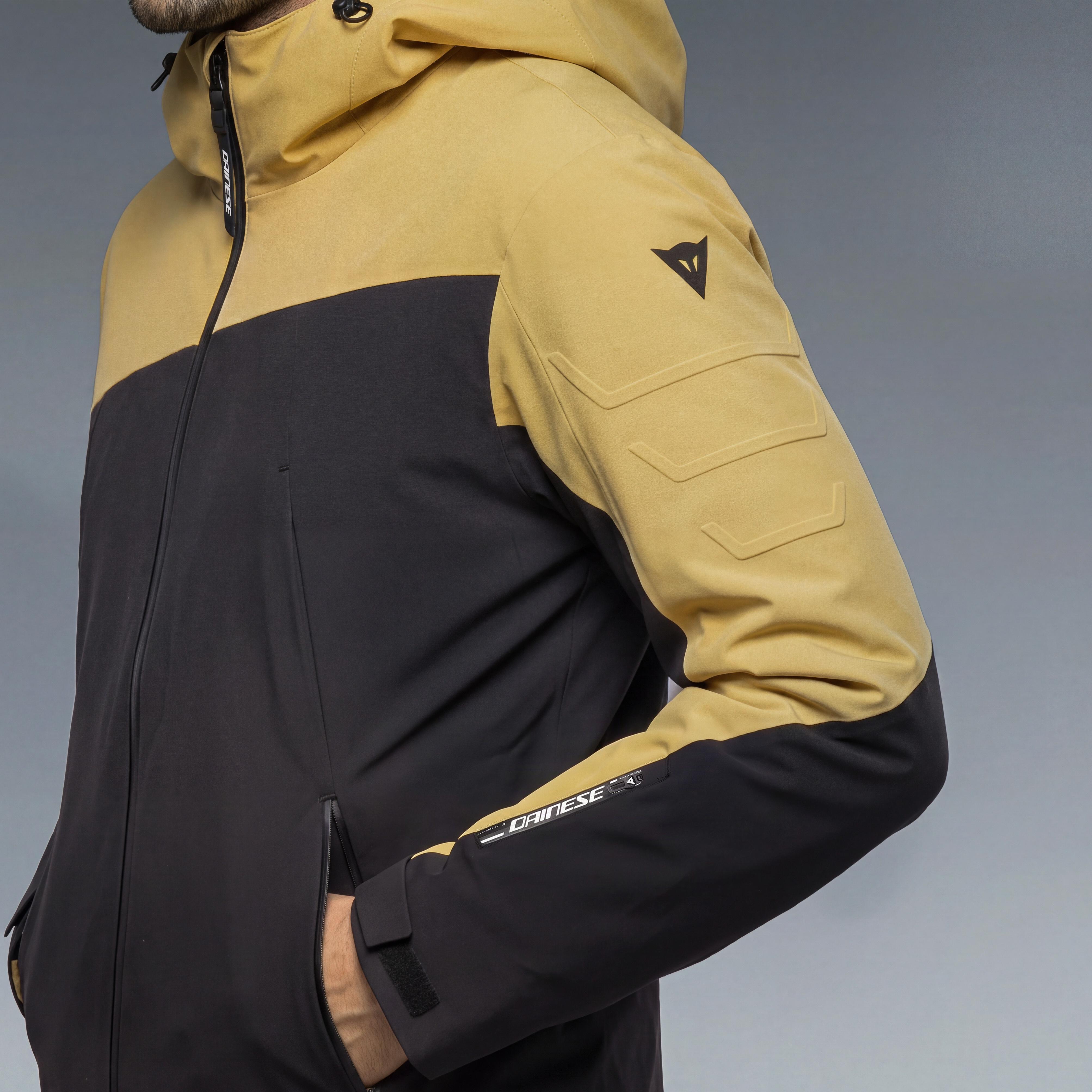 MEN'S AVERA DERMIZAX EV&trade; CORE READY SKI JACKET - KAKI/STRETCH-LIMO - 5