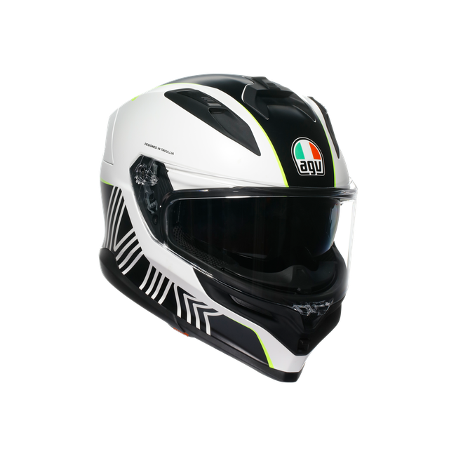 Agv Unisex Super 46 - K7 Mplk - Motorbike Full Face Helmet E2206, Size: S