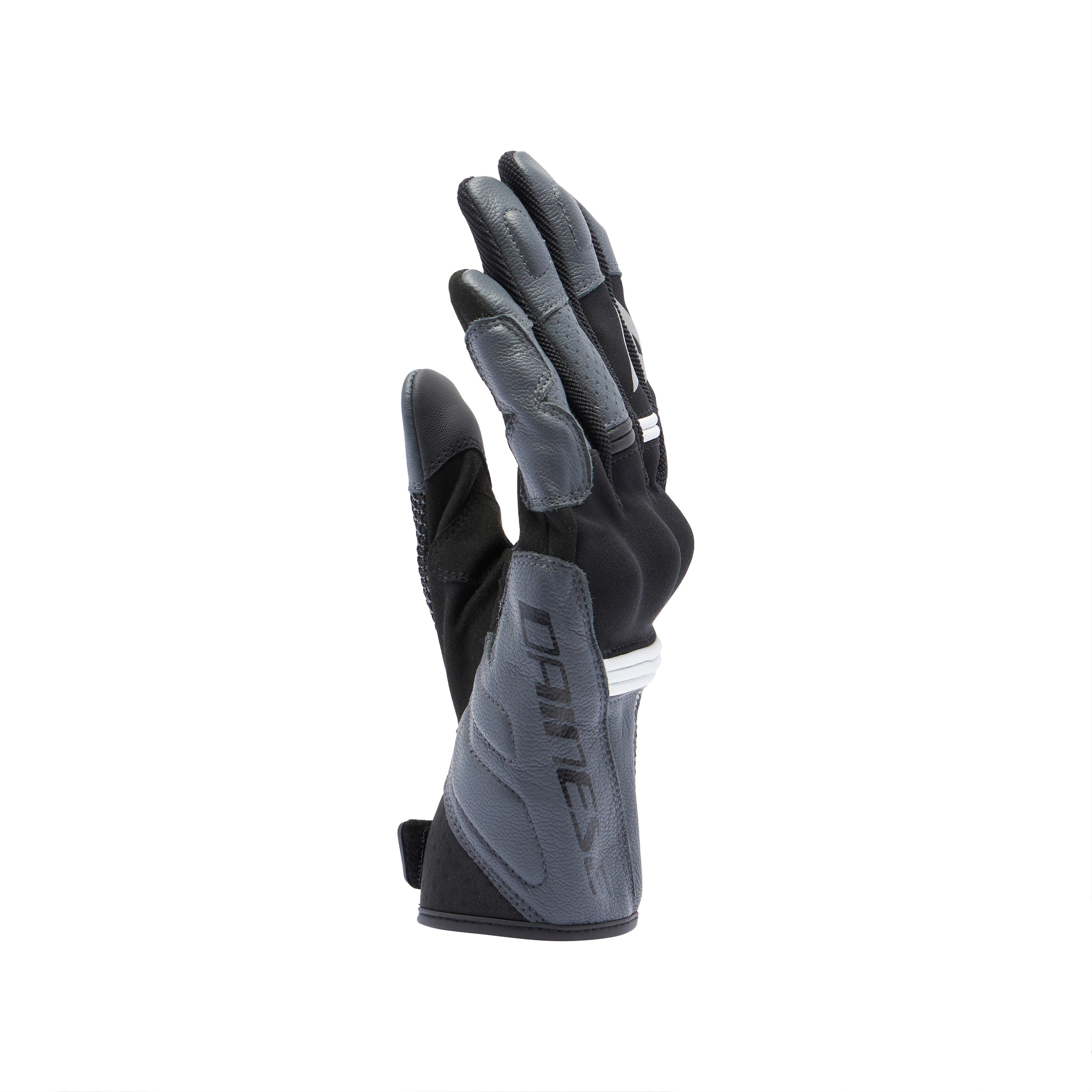 NAMIB - MEN'S MOTORCYCLE TEXTILE GLOVES | BLACK/IRON-GATE | Dainese