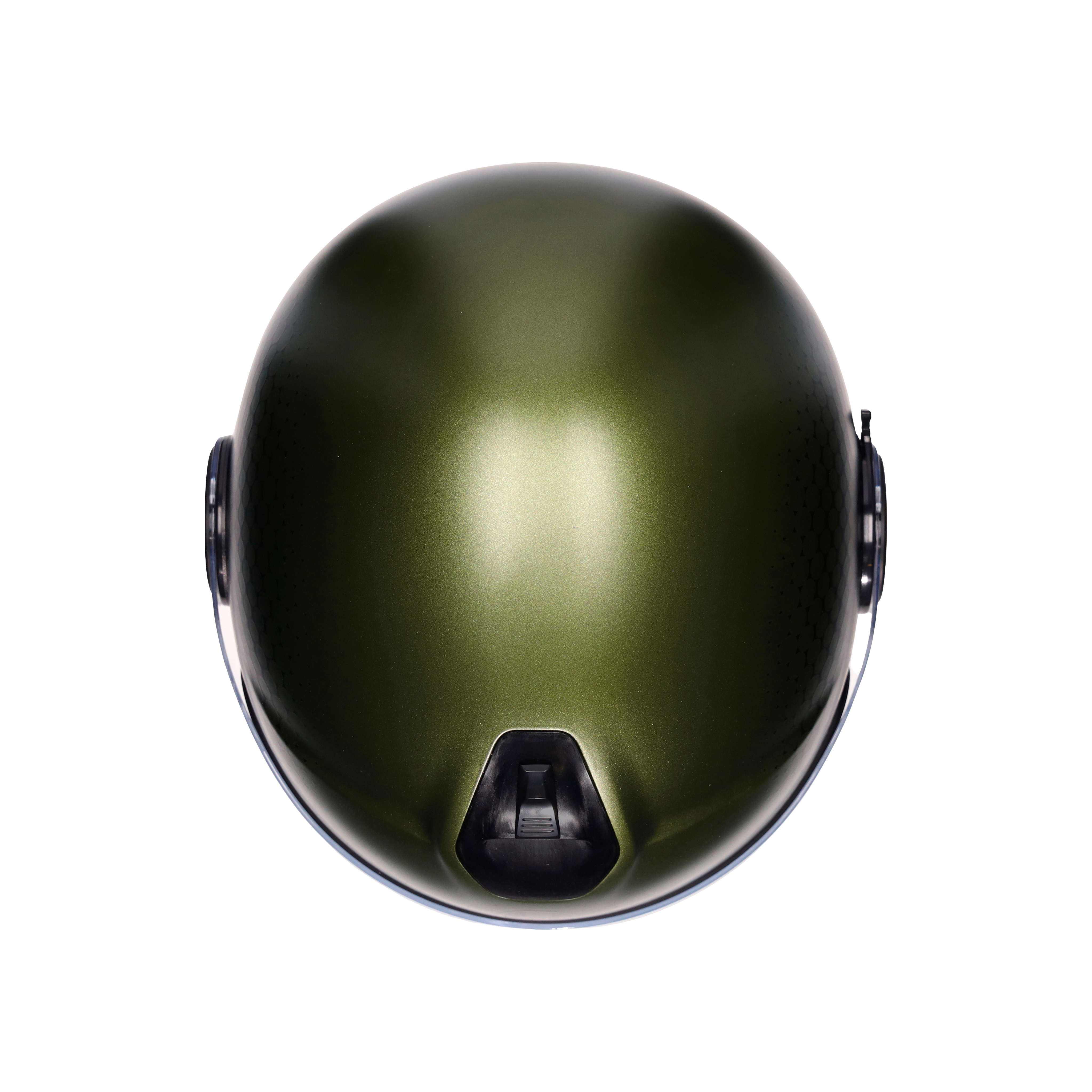 ETERES ANDORA MATT GREEN/BLACK - CASQUE MOTO JET E2206 -  - 5