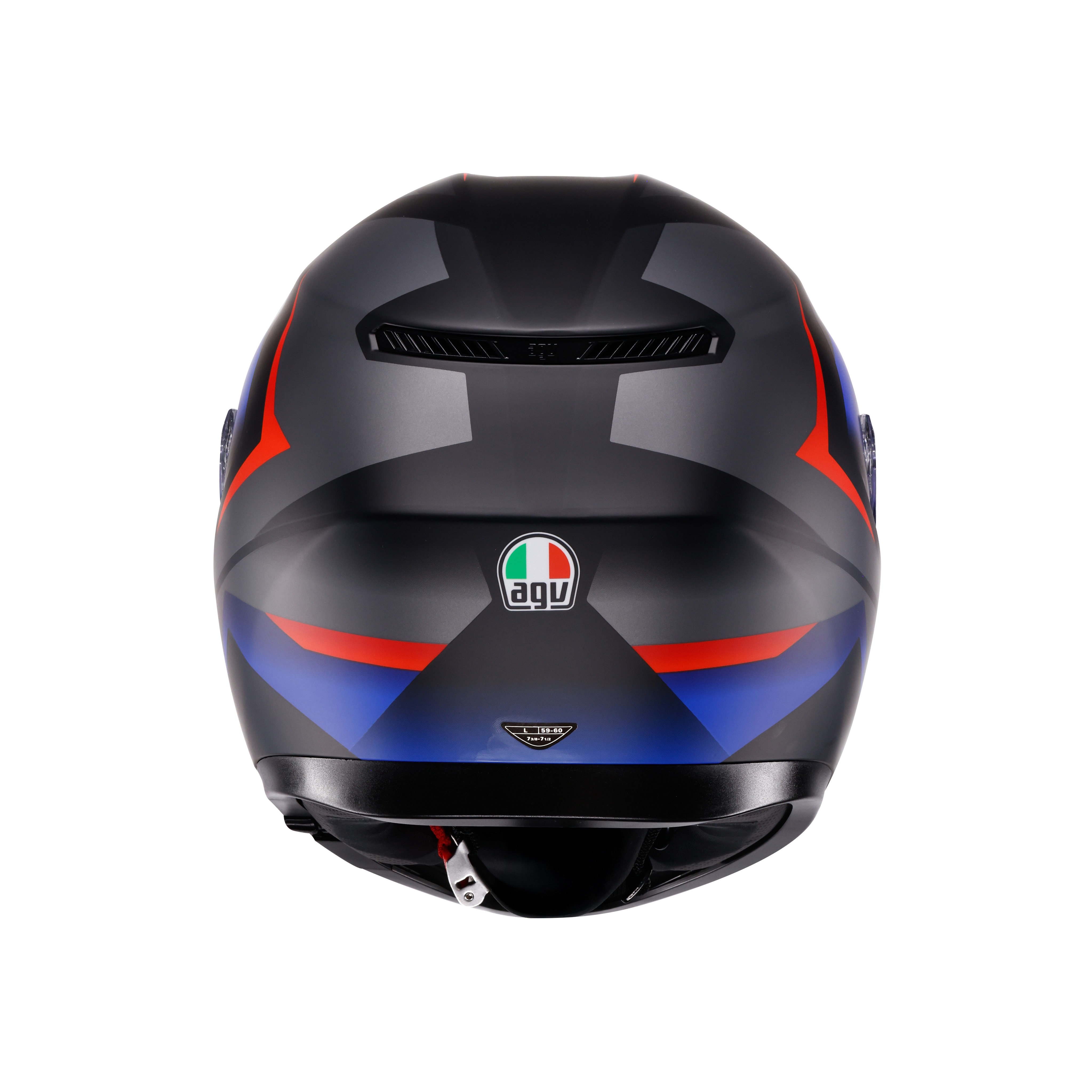 K3 E2206 - STRIGA MATT BLACK/BLUE/RED -  - 5