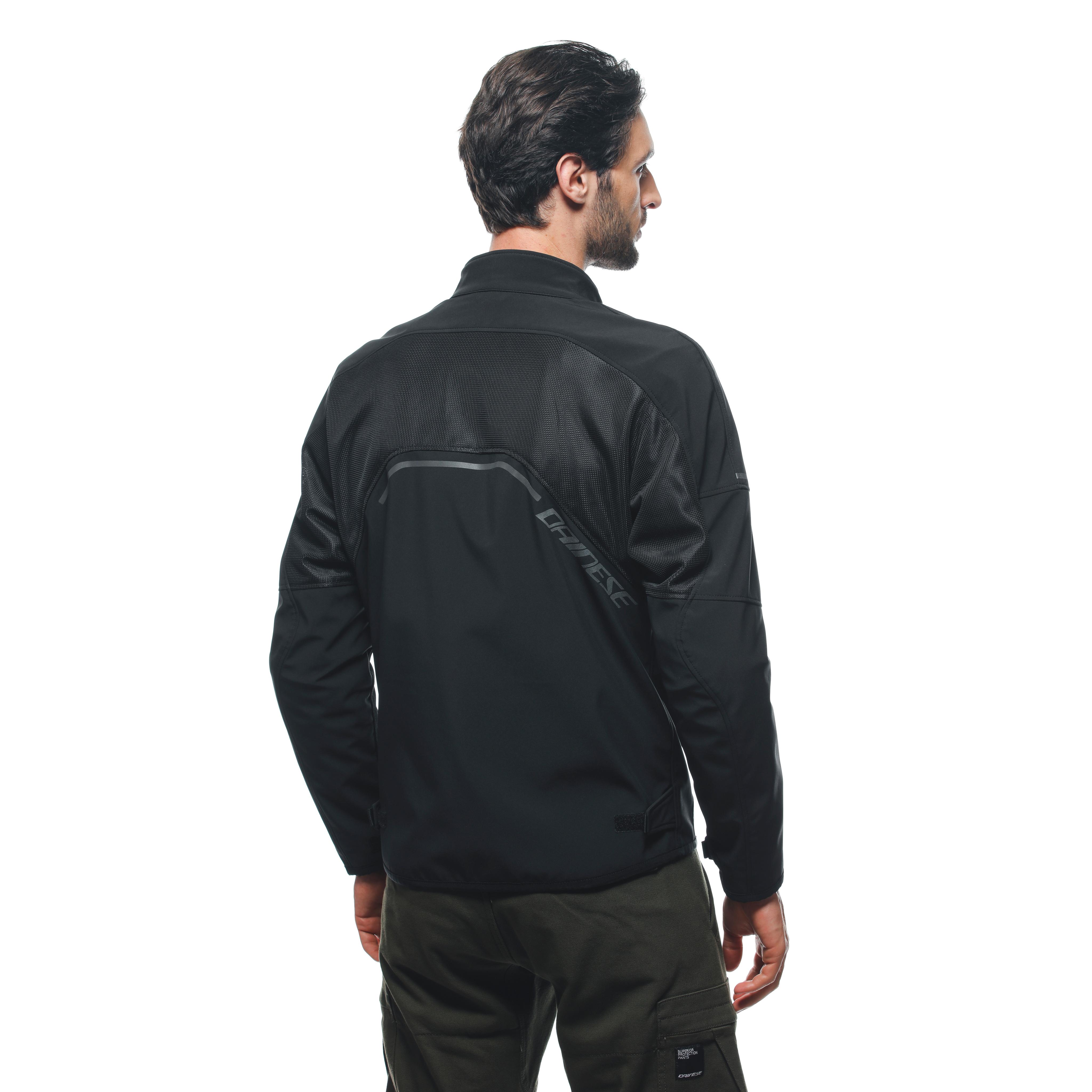IGNITE AIR TEX - GIACCA MOTO ESTIVA IN TESSUTO UOMO - BLACK/BLACK/GREY-REFLEX - 6