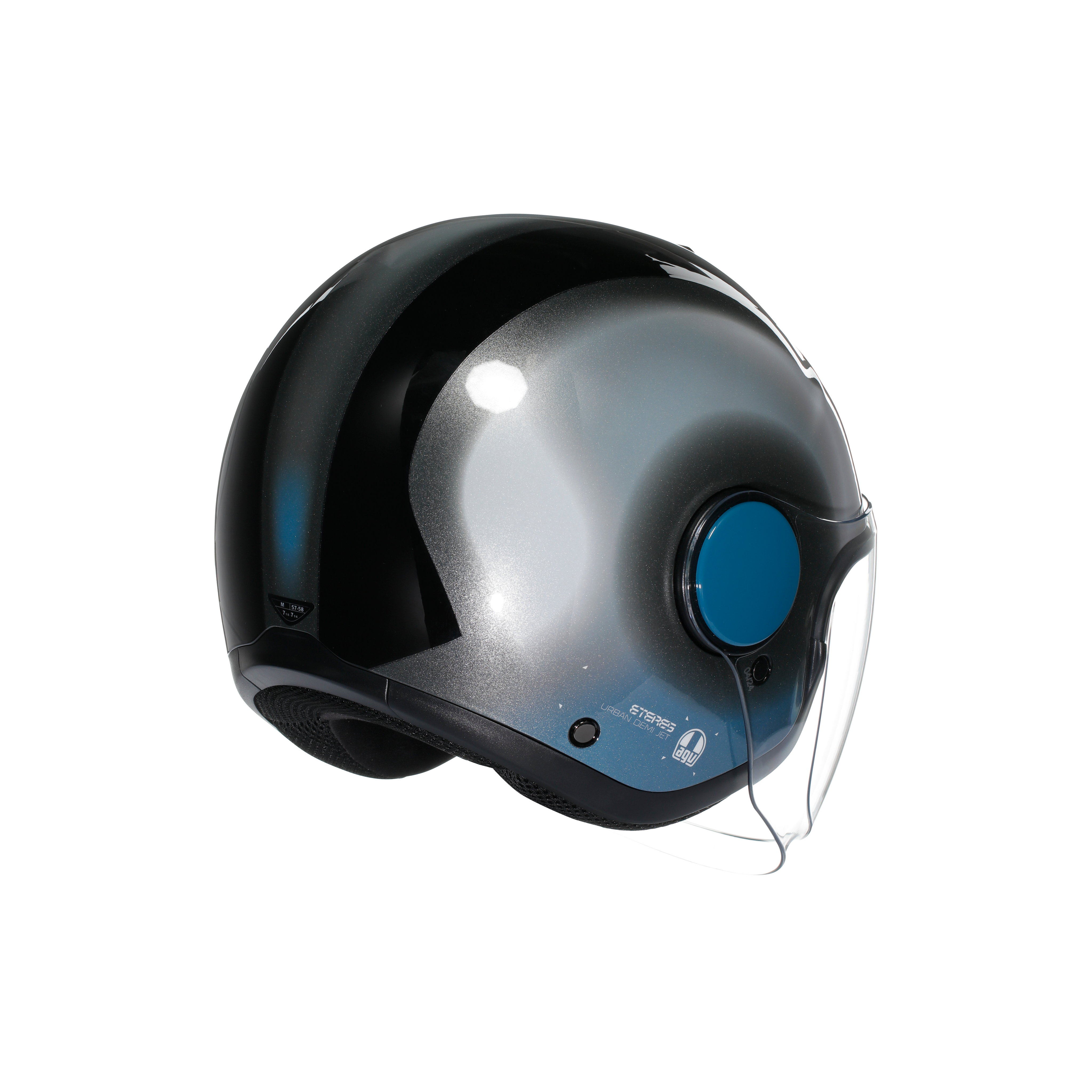 ETERES AGV E2206 - LEVANTO BLACK/SILVER/BLUE -  - 6