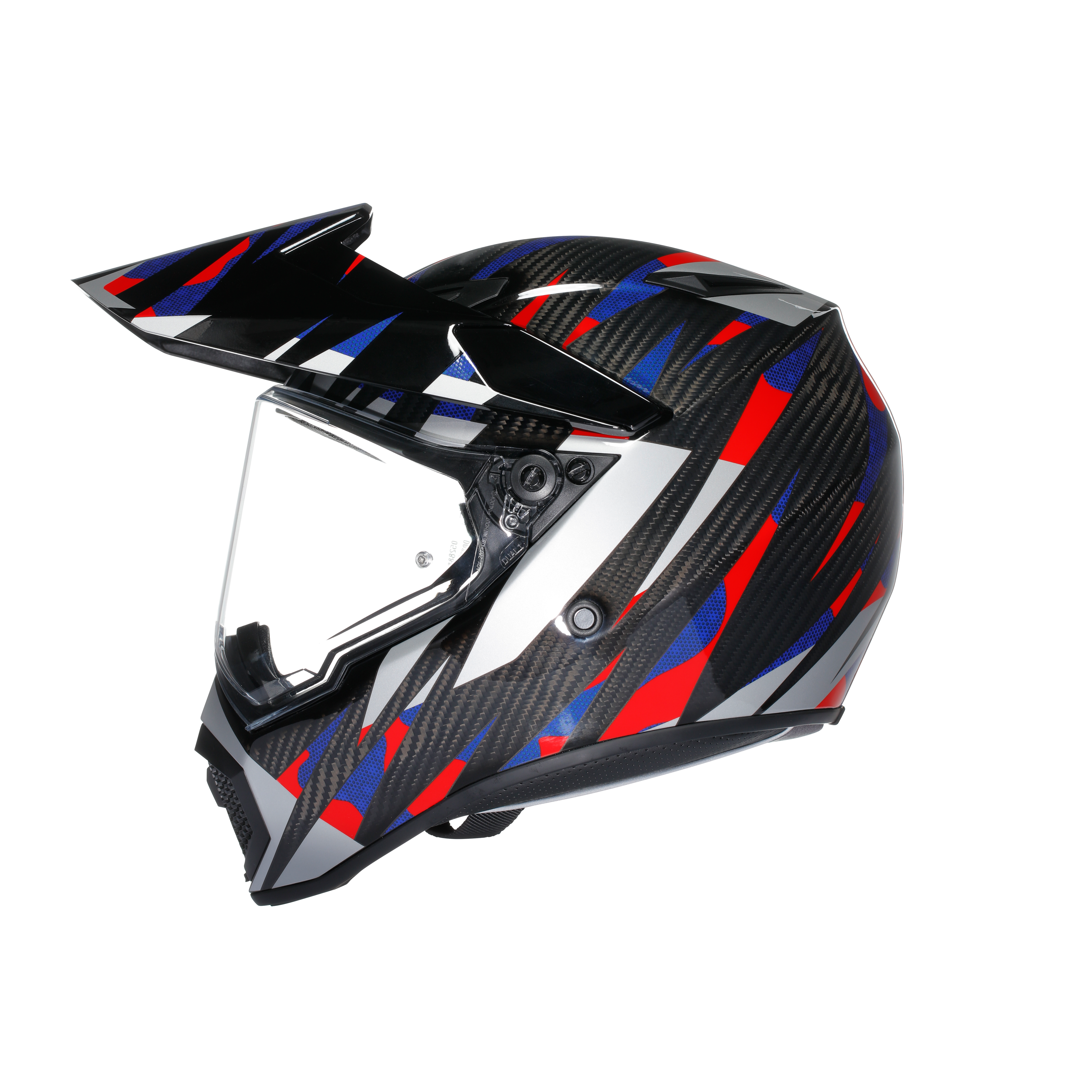 AX9 AGV DOT(E2206) MPLK - STEPPA CARBON/RED/BLUE -  - 2