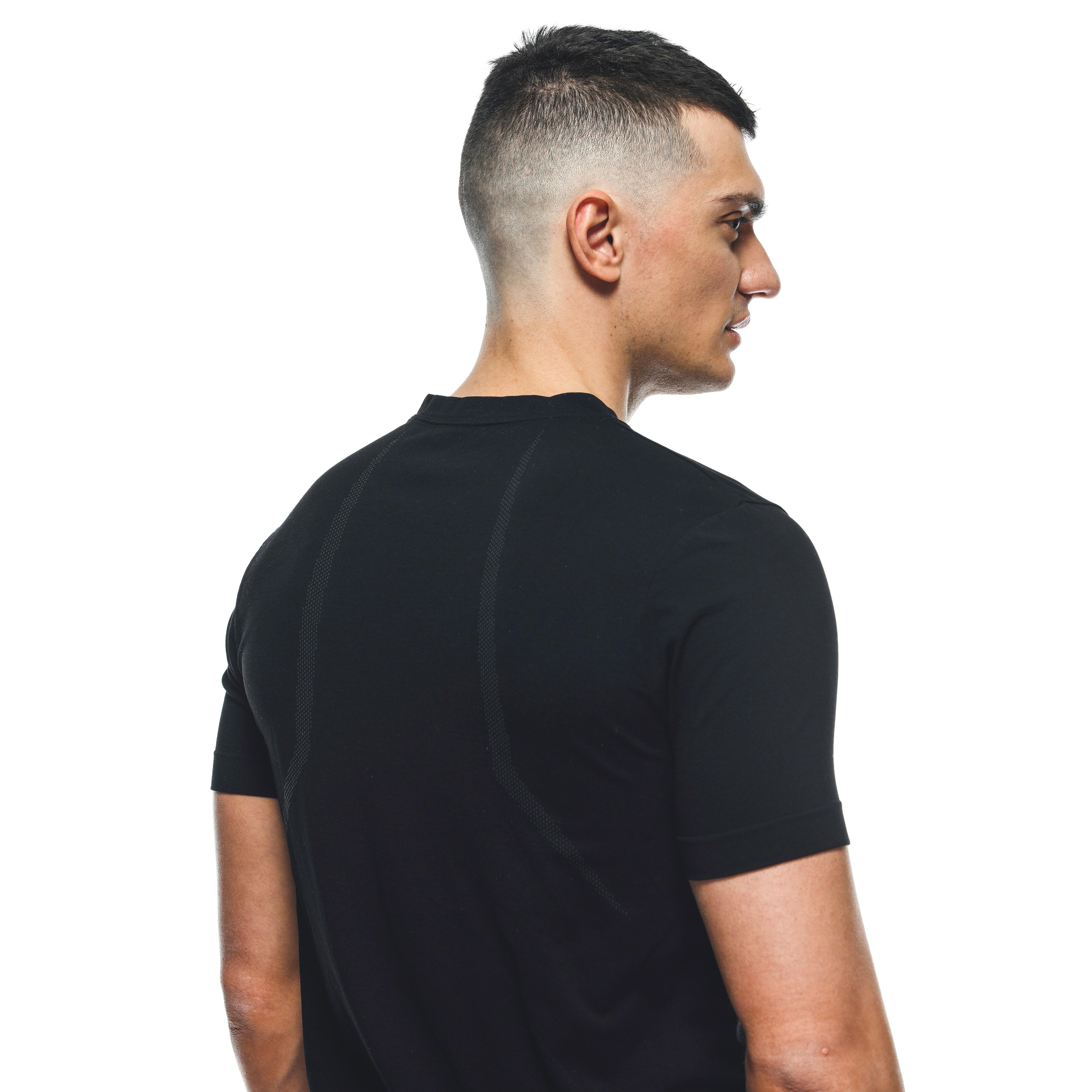 QUICK DRY TEE - TECHNICAL MEN'S T-SHIRT - BASE LAYER - BLACK - 7