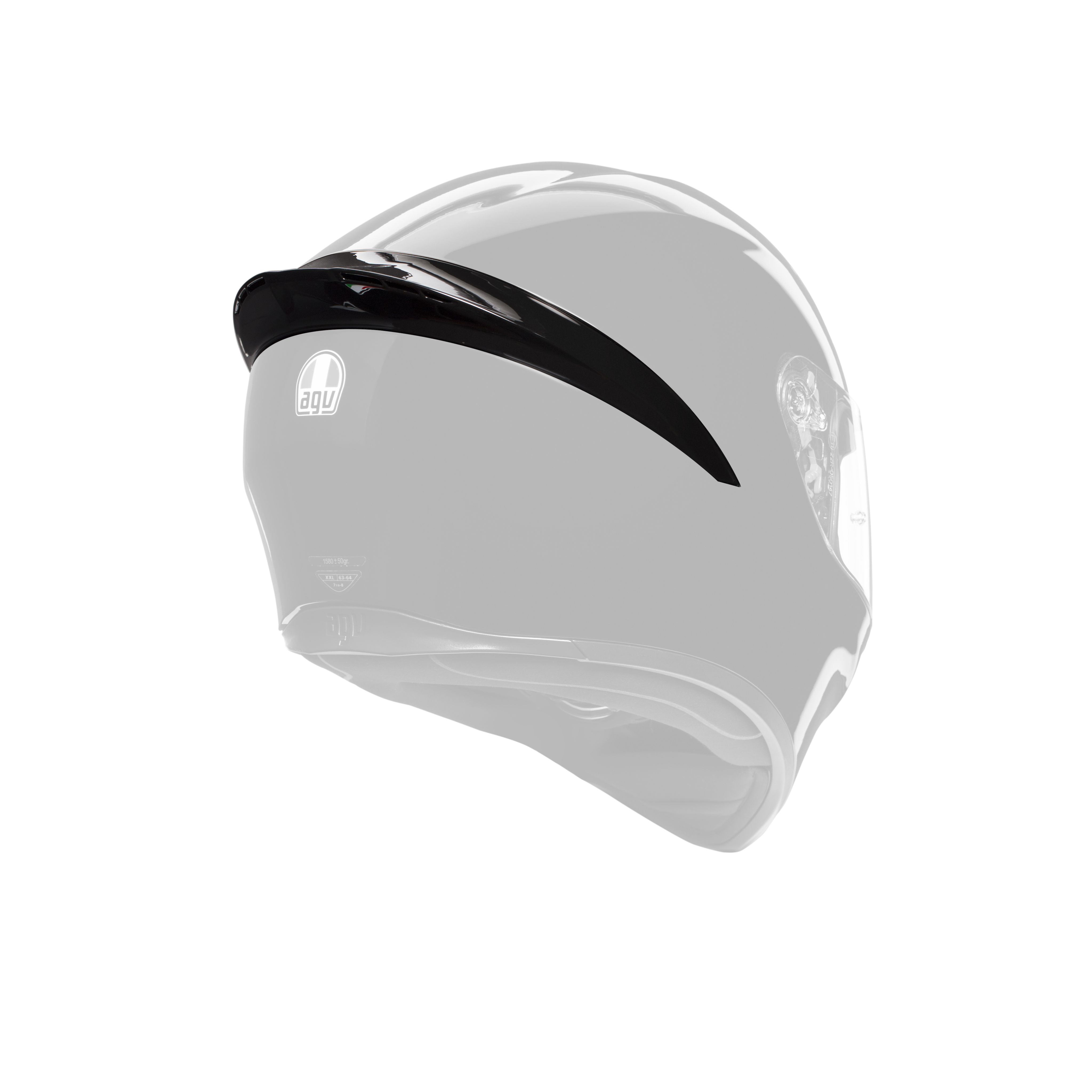 AGV SPOILER K1 - BLACK -  - 1