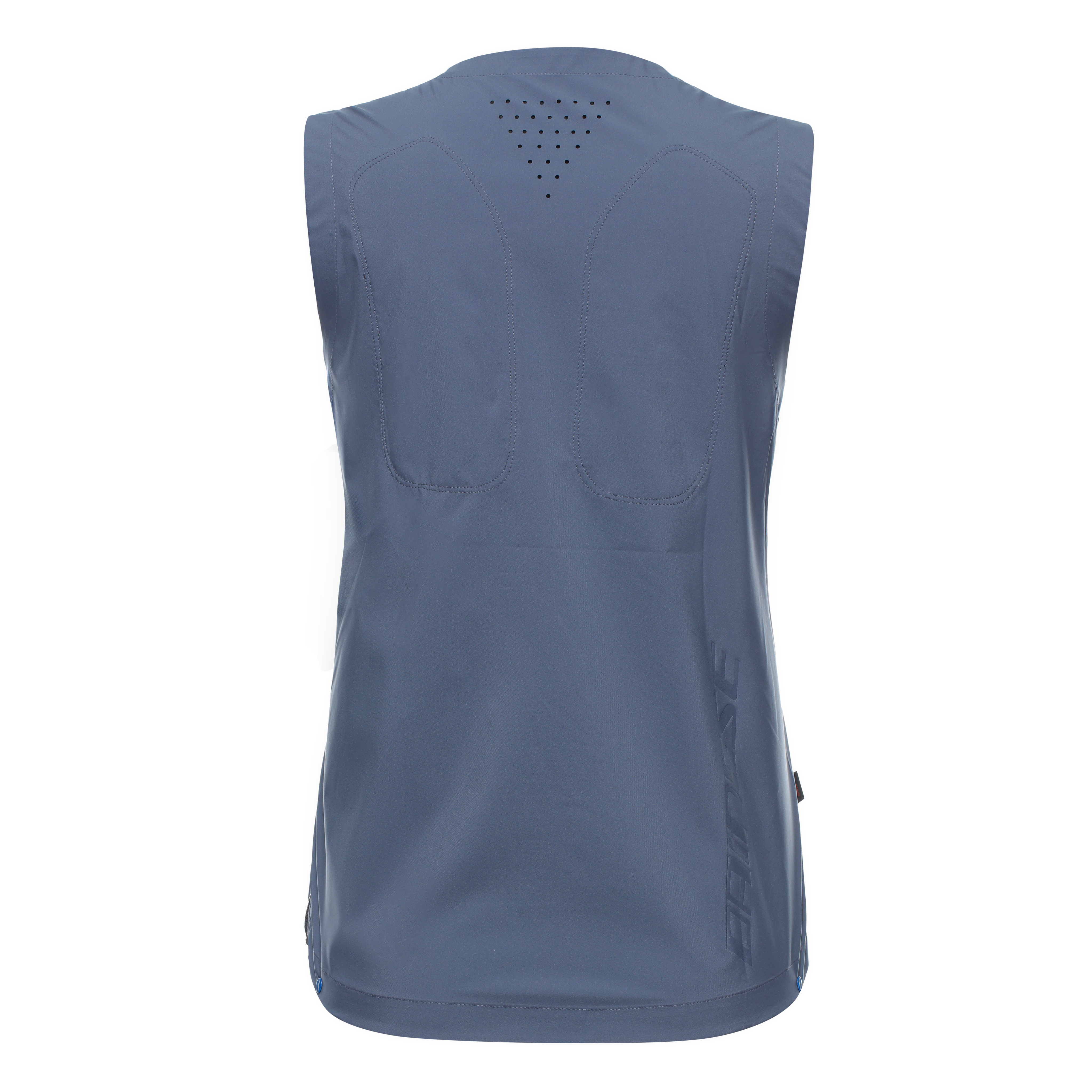 HGC HYBRID - WOMEN'S WINDPROOF BIKE VEST - DARK-GRAY - 2