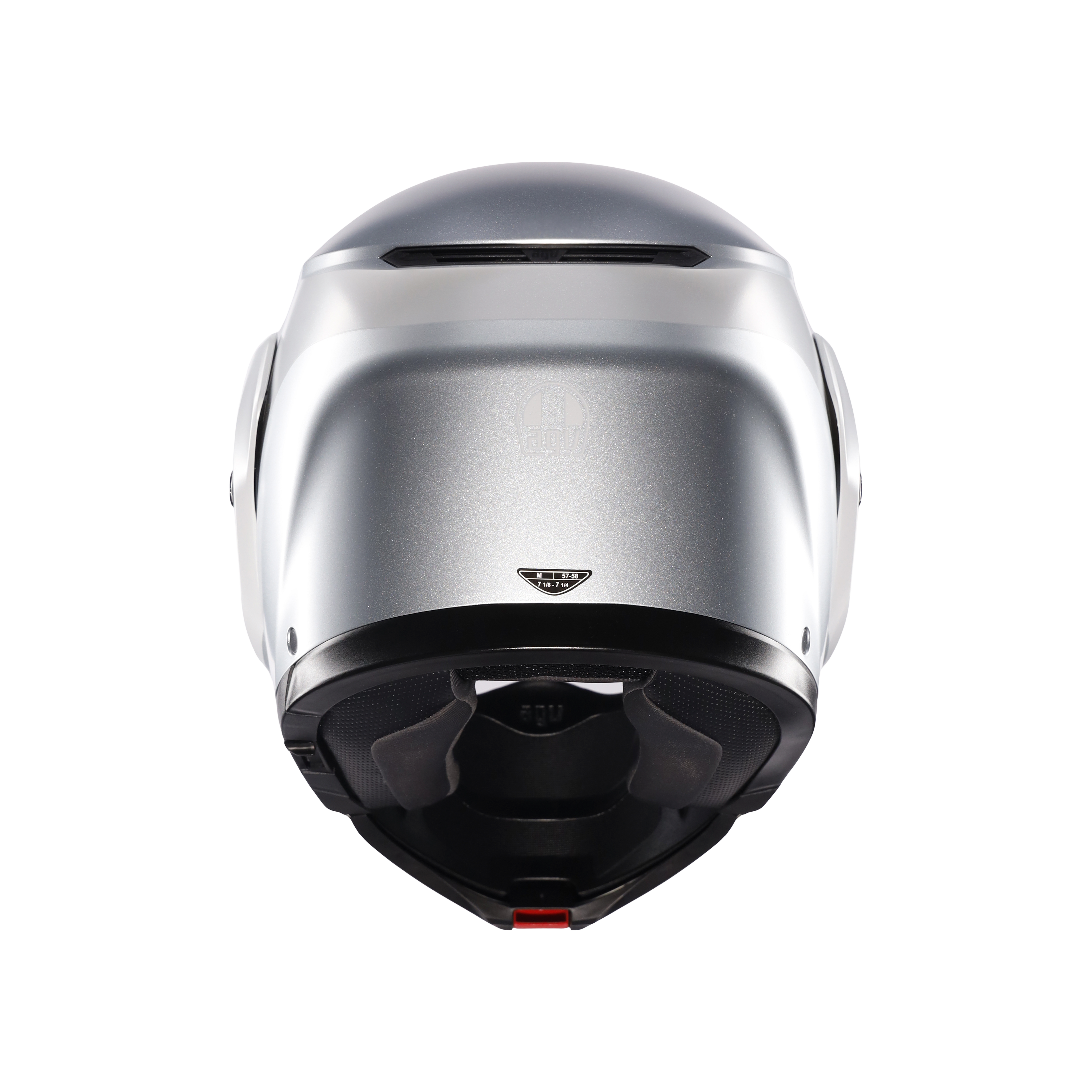 STREETMODULAR LEVICO MATT DOUBLE LIGHT GREY - MOTORBIKE FLIP UP HELMET DOT(E2206) -  - 3