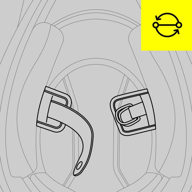Remplacement sangles jugulaire AX9 - NEUTRO - 1