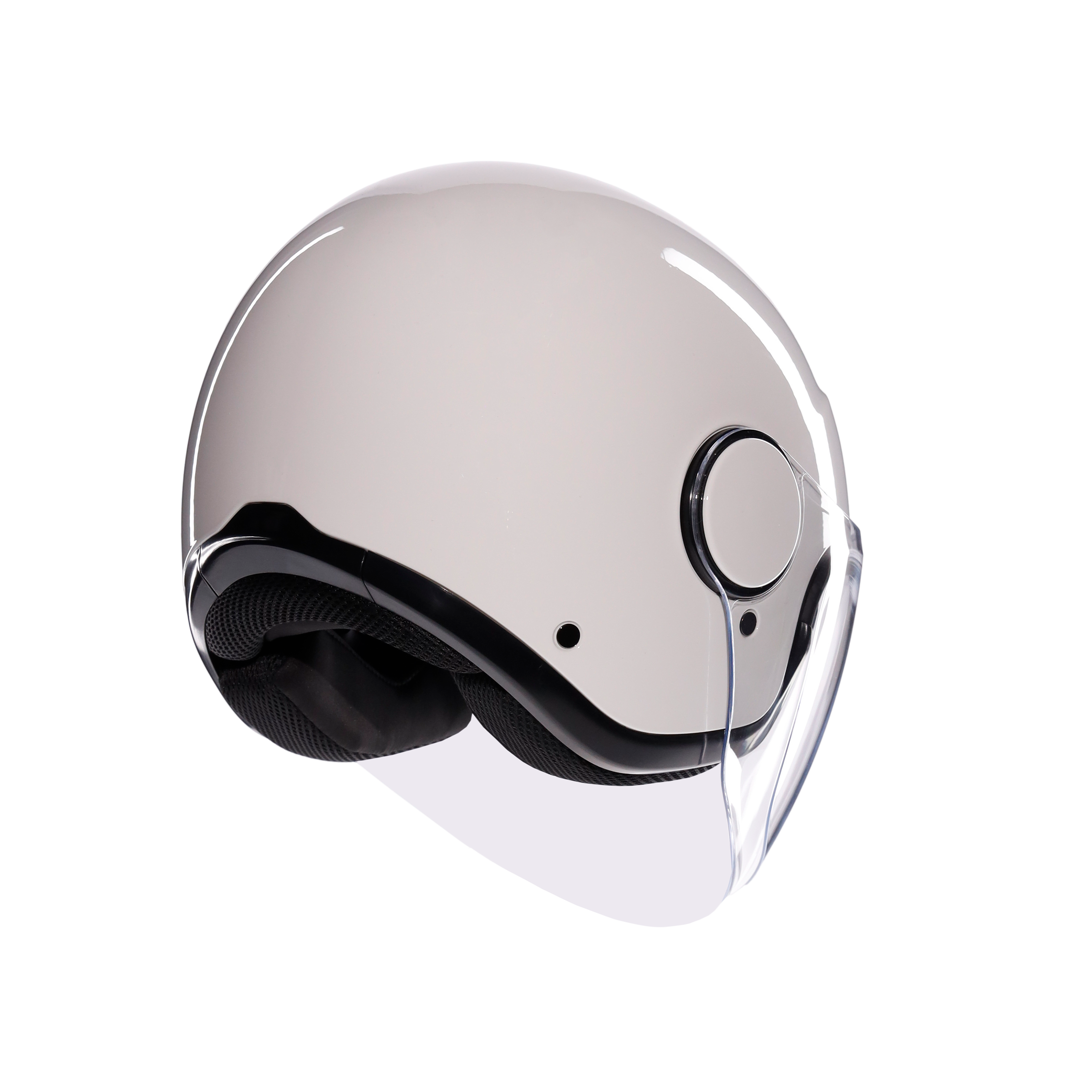 ETERES MONO MATERIA WHITE - CASQUE MOTO JET E2206 -  - 6