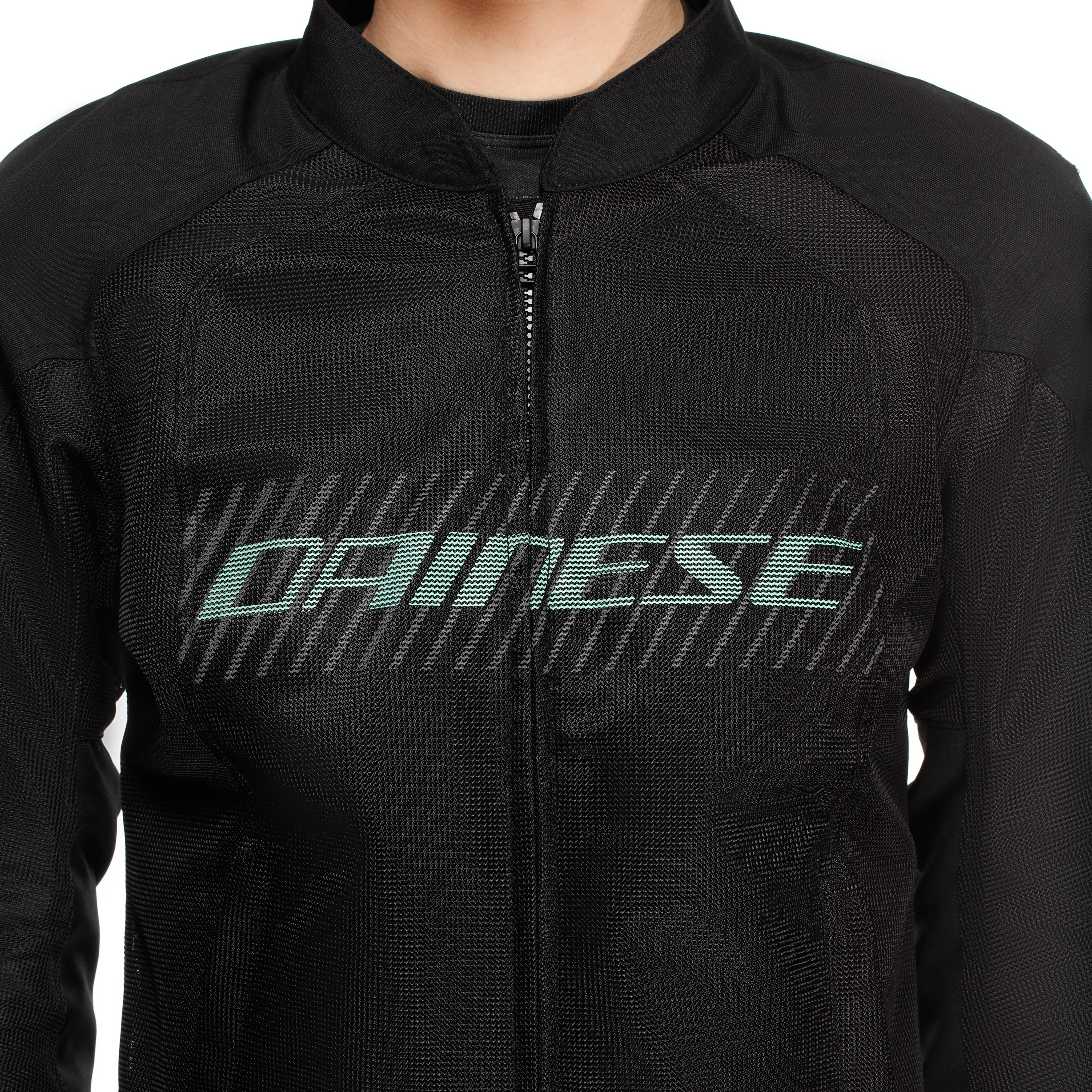 HEROSPHERE AIR - BLOUSON D'ETE' MOTO FEMME - BLACK/GRAY/LIGHT GREEN - 5