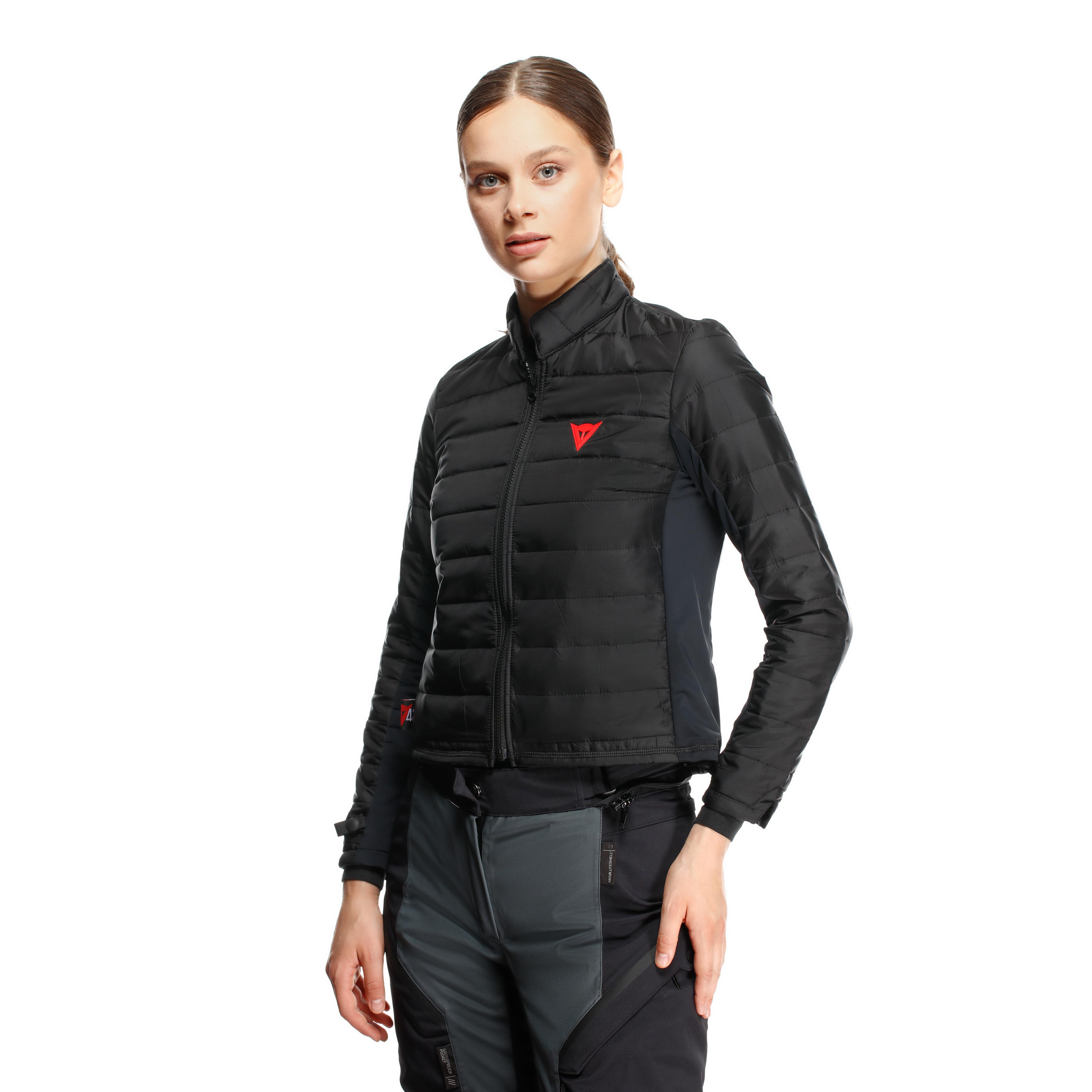 MANGEN ABS&Oslash;LUTESHELL&trade; PRO - WOMEN'S TOURING MOTORCYCLE JACKET - EBONY/BLACK - 16