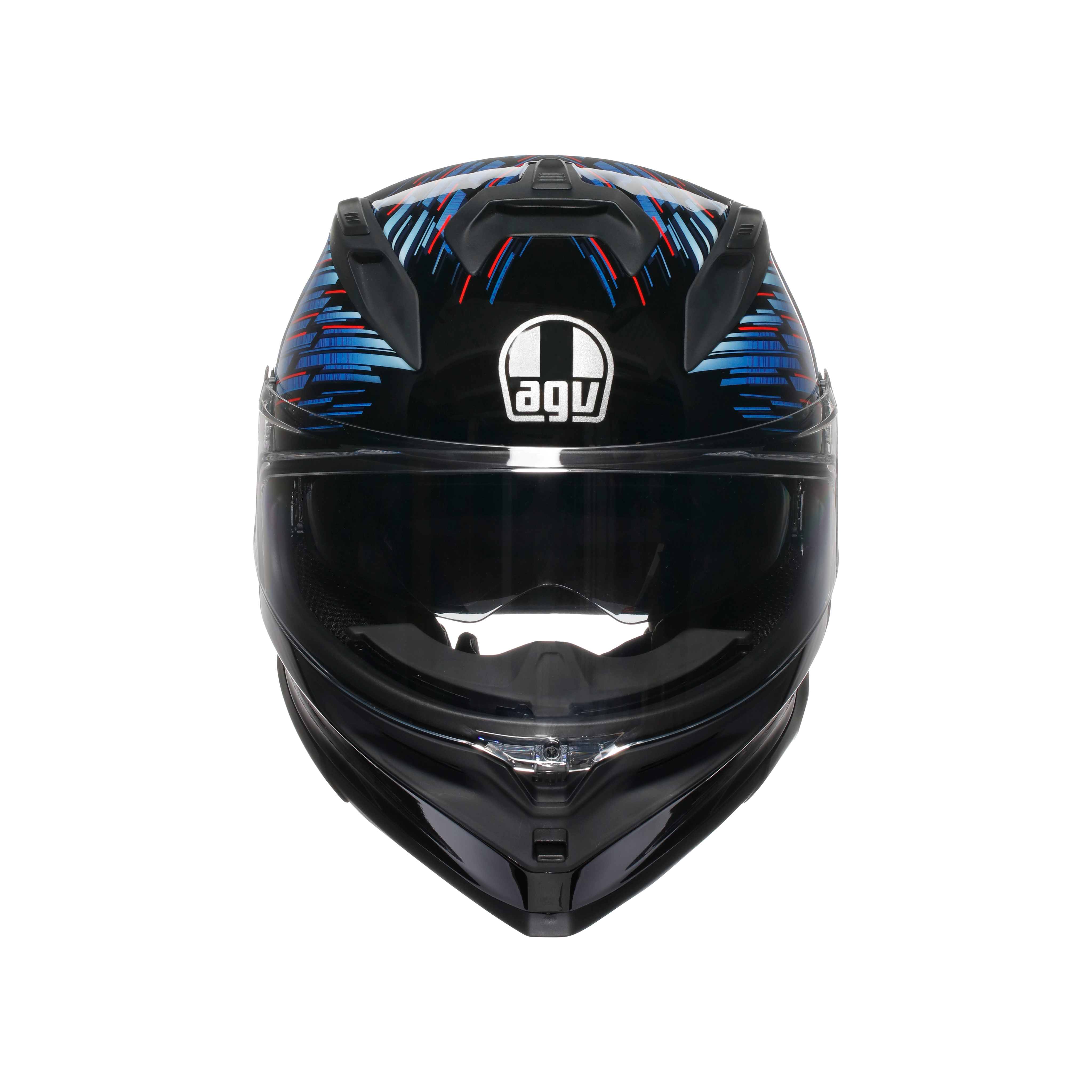 K7 MPLK GENISYS MATT BLACK/BLUE/GREY - CASQUE MOTO INT&Eacute;GRAL E2206 -  - 2