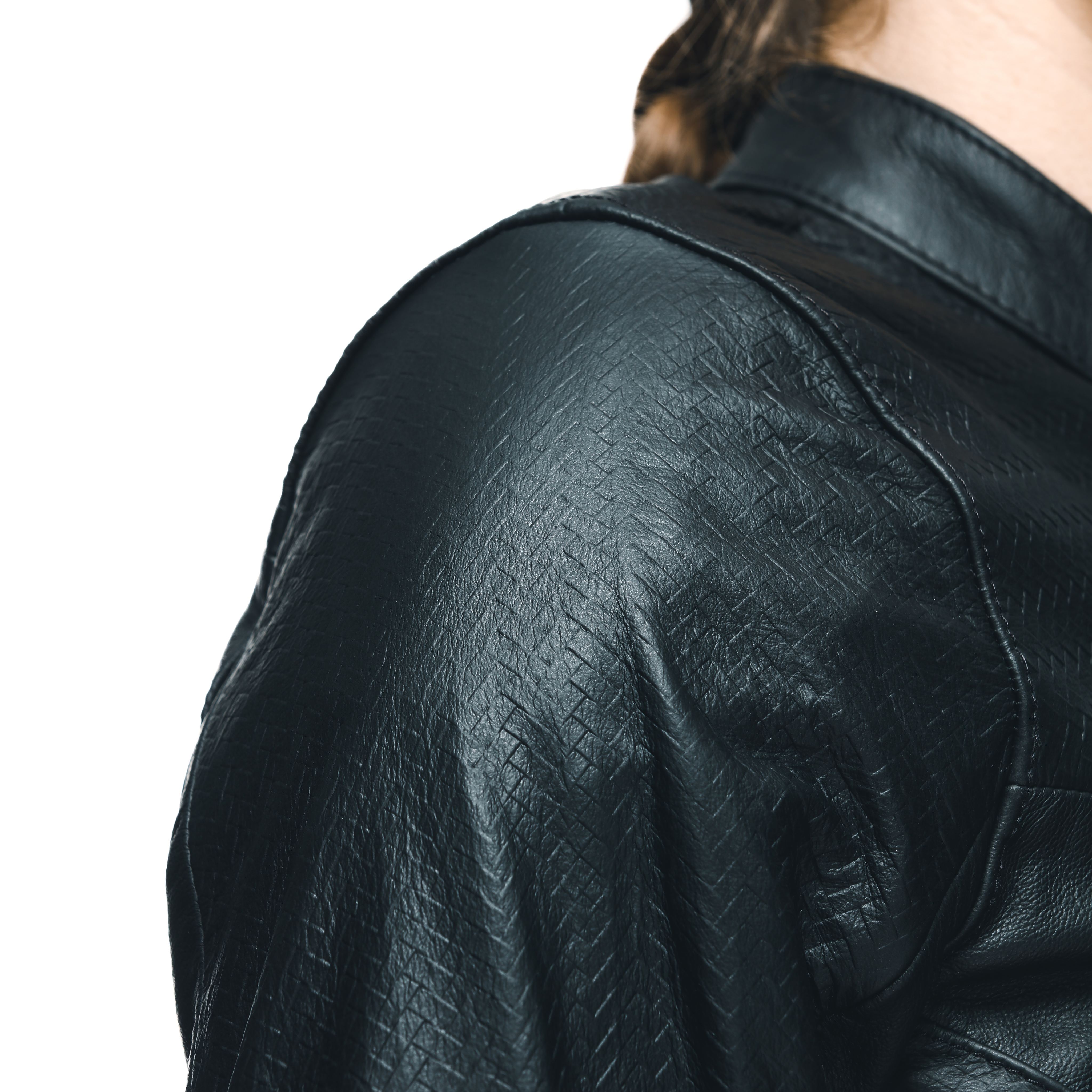 ITINERE - WOMEN'S MOTORCYCLE LEATHER JACKET - BLACK - 7