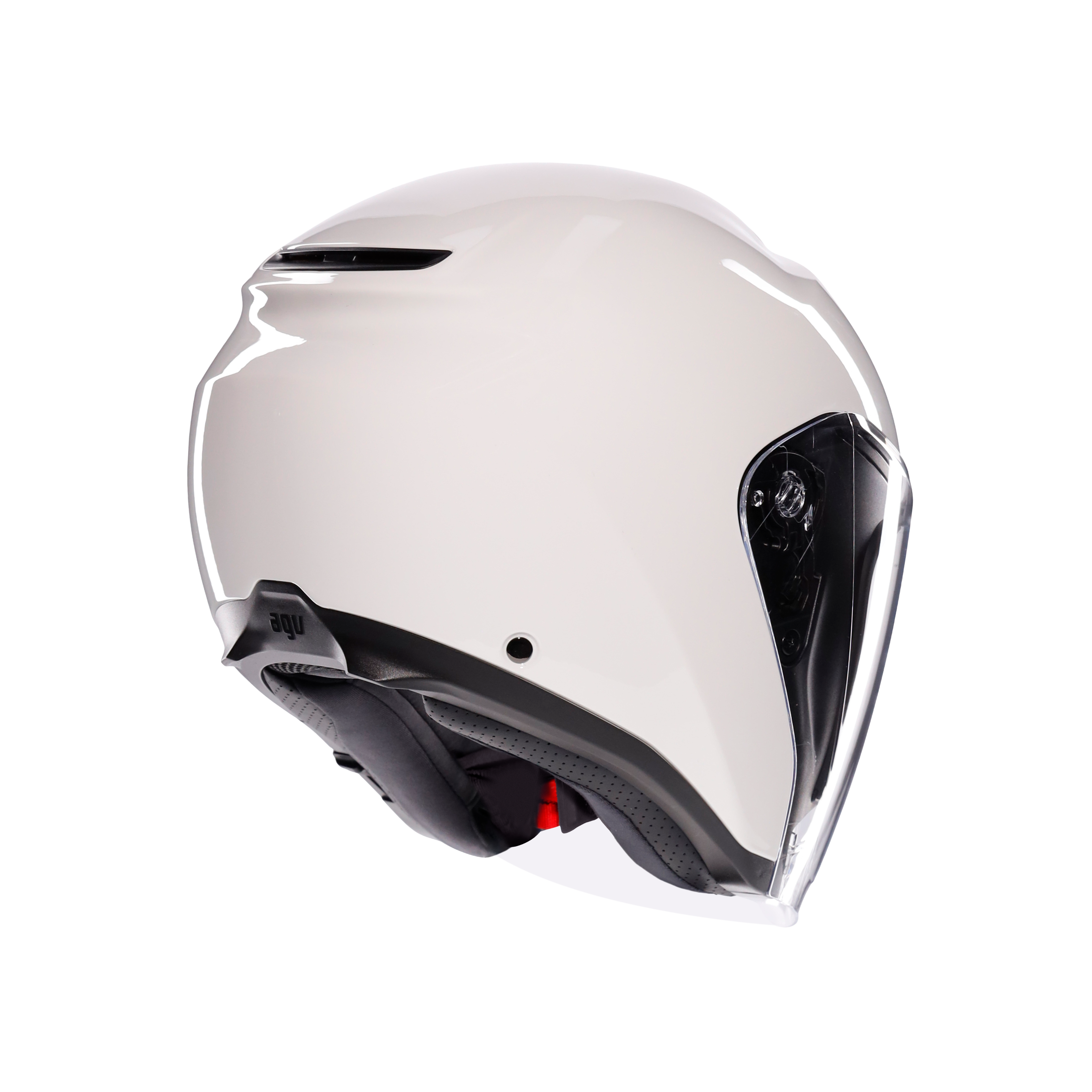 IRIDES MONO MATERIA WHITE - CASQUE MOTO JET E2206 -  - 6