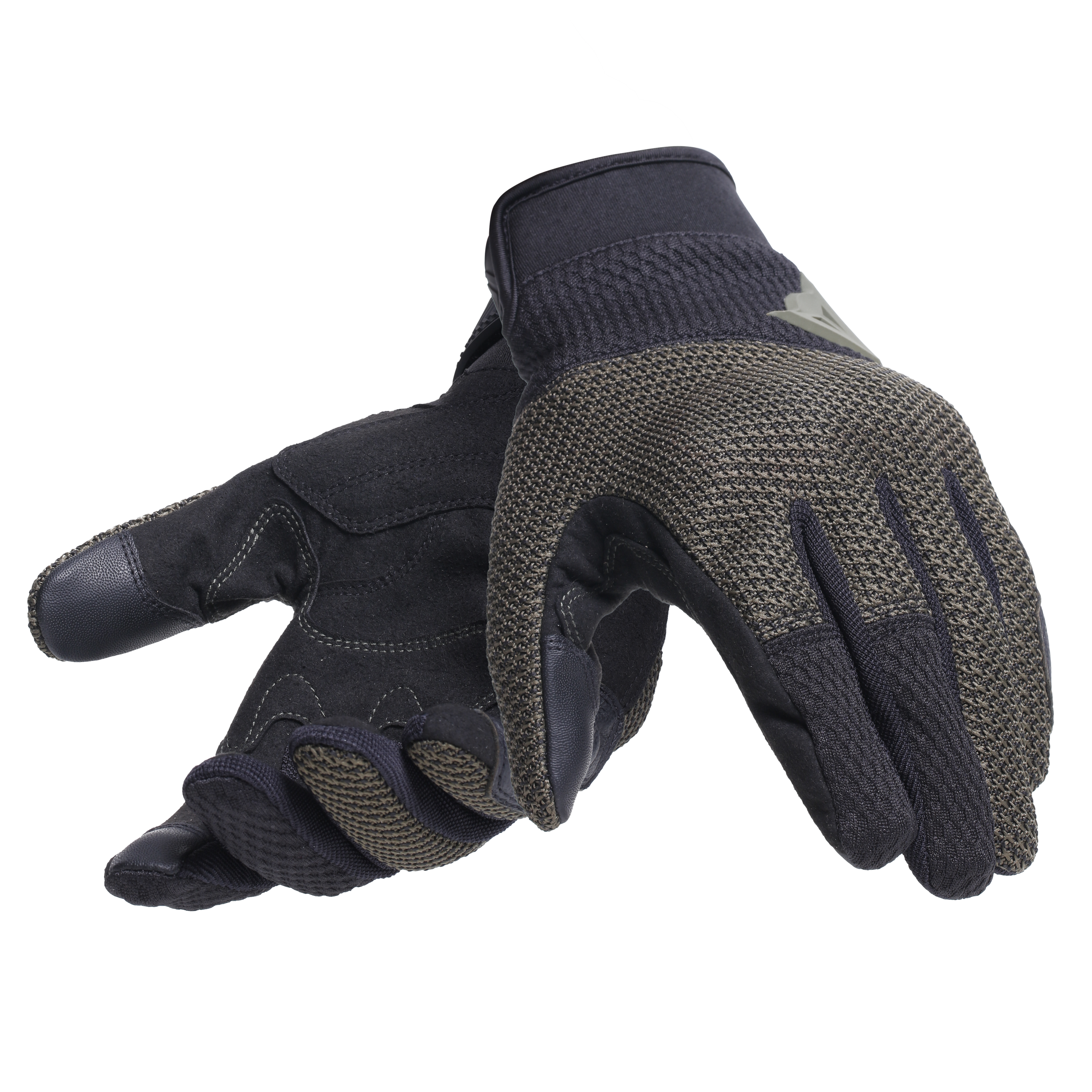TORINO - MEN'S MOTORCYCLE TEXTILE GLOVES - BLACK/GRAPE-LEAF - 5