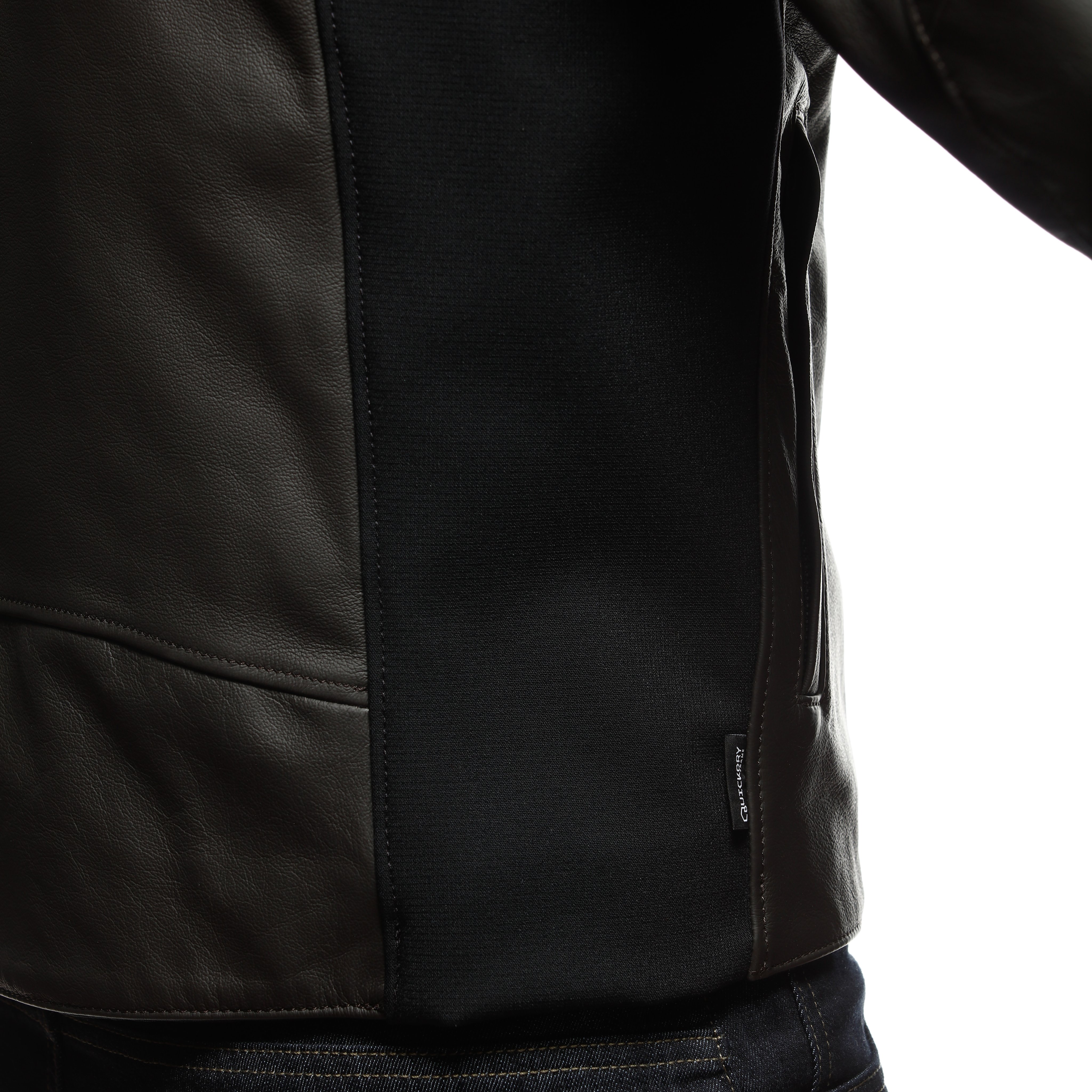 ISTRICE - MEN'S MOTORCYCLE LEATHER JACKET - DARK-BROWN - 10