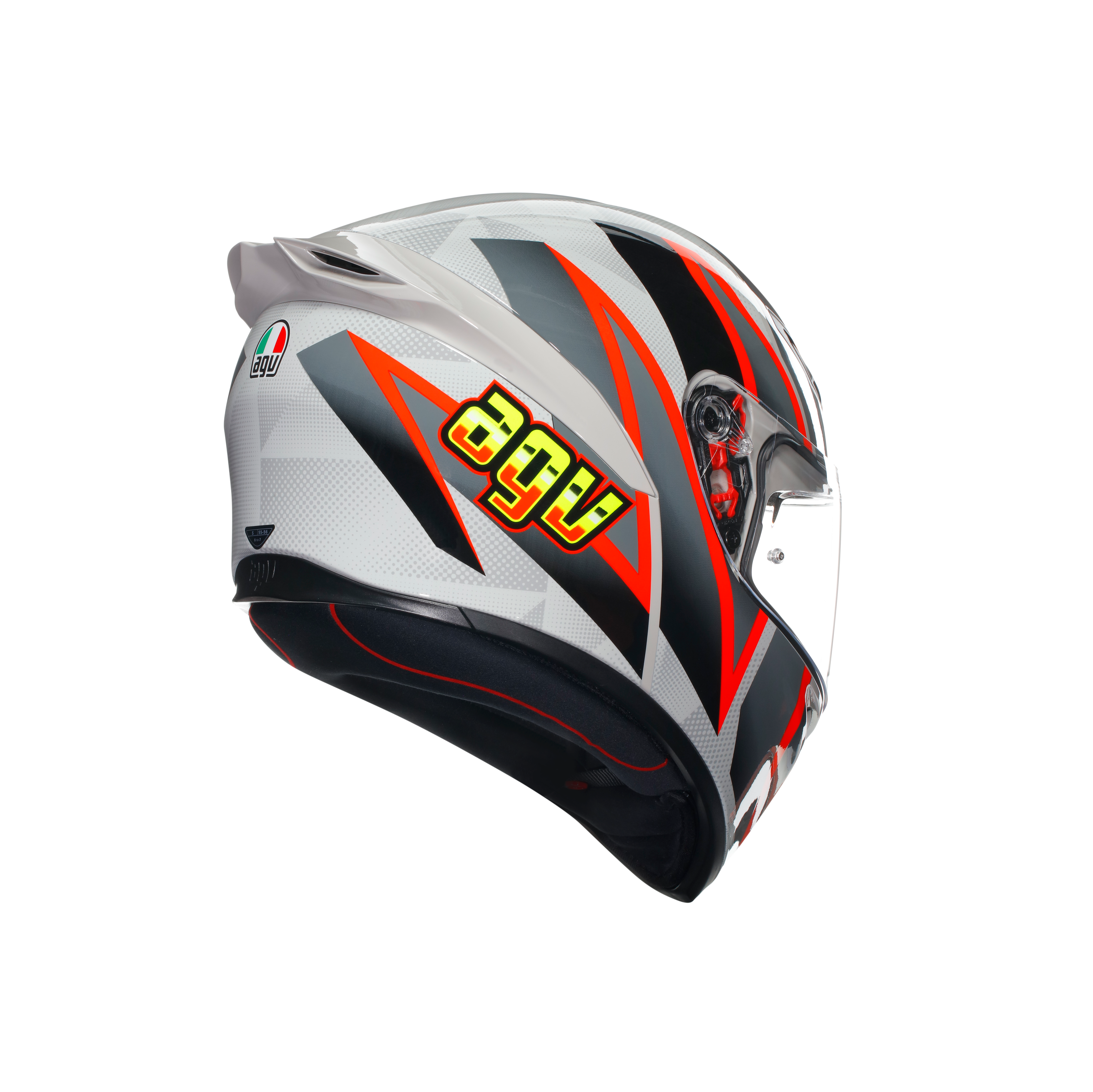 K1 S DOT(E2206) - BLIPPER GREY/RED -  - 4