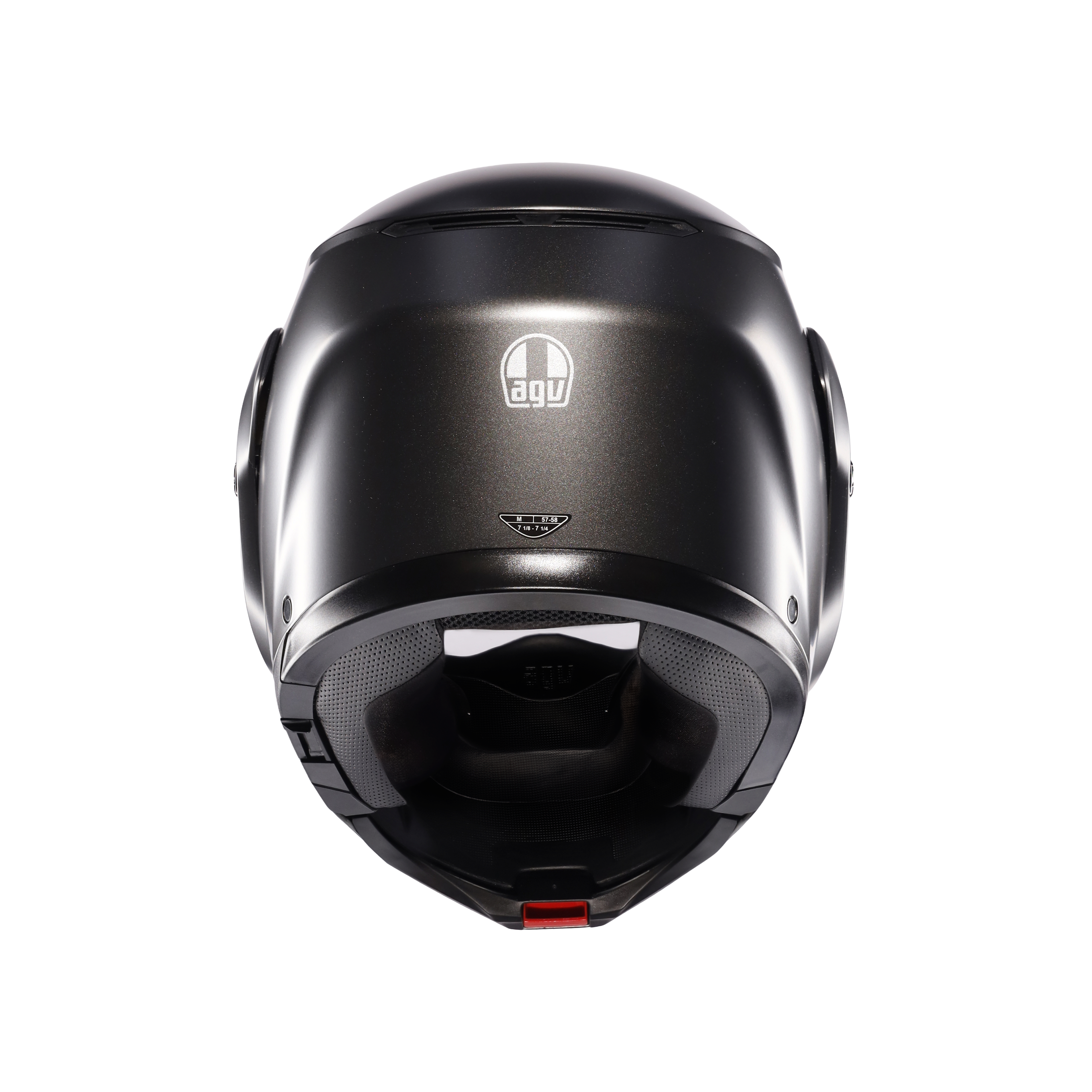 STREETMODULAR MONO MATT ASFALTO GREY - MOTORBIKE FLIP UP HELMET DOT(E2206) -  - 3